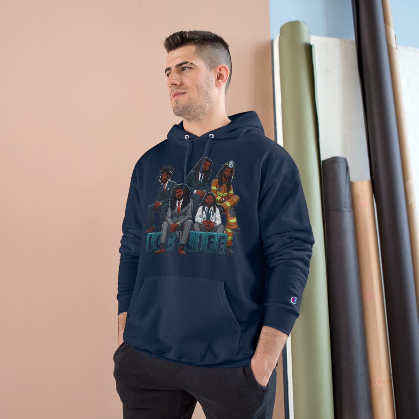 Loc Life ™ Champion Hoodie Sweatshirt