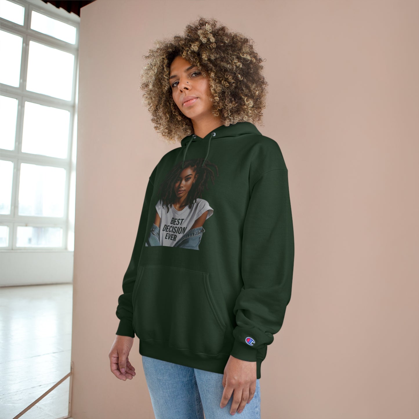 Loc'd BDE Champion Hoodie