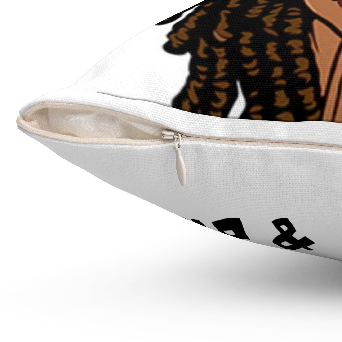 Loc’d up and Prayed up/ Broadcloth Pillow