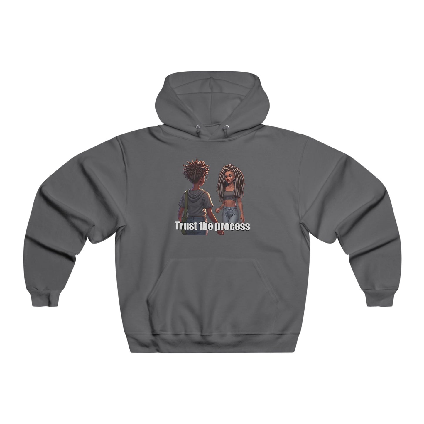 Trust the process NUBLEND® Hooded Sweatshirt