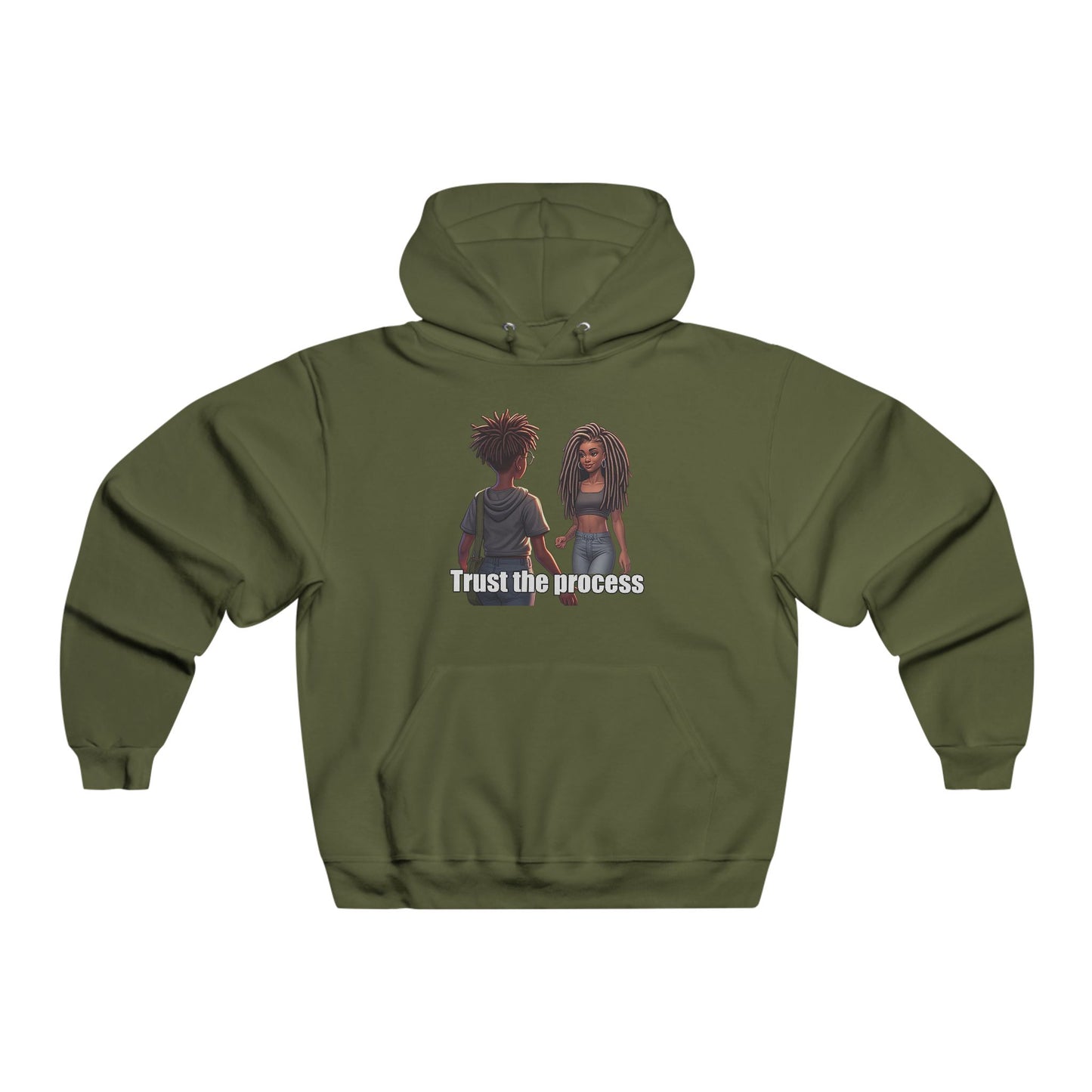 Trust the process NUBLEND® Hooded Sweatshirt