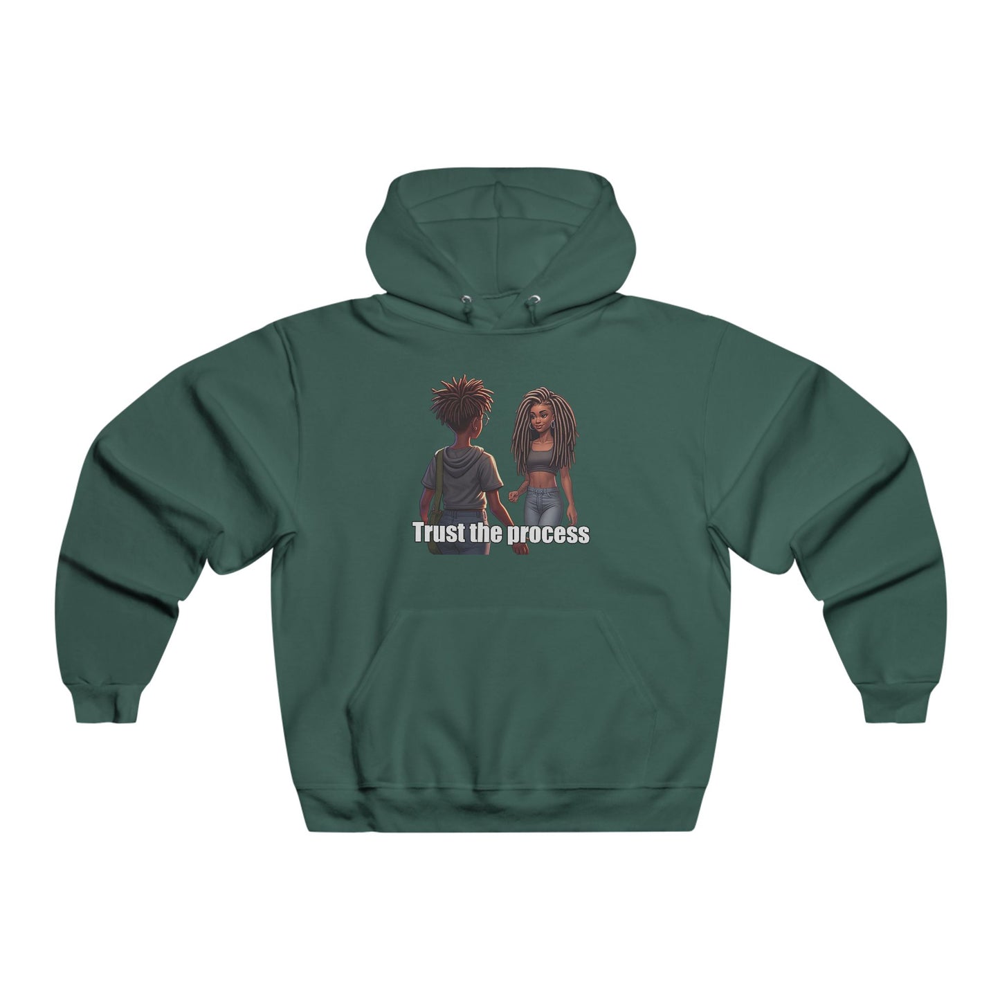 Trust the process NUBLEND® Hooded Sweatshirt