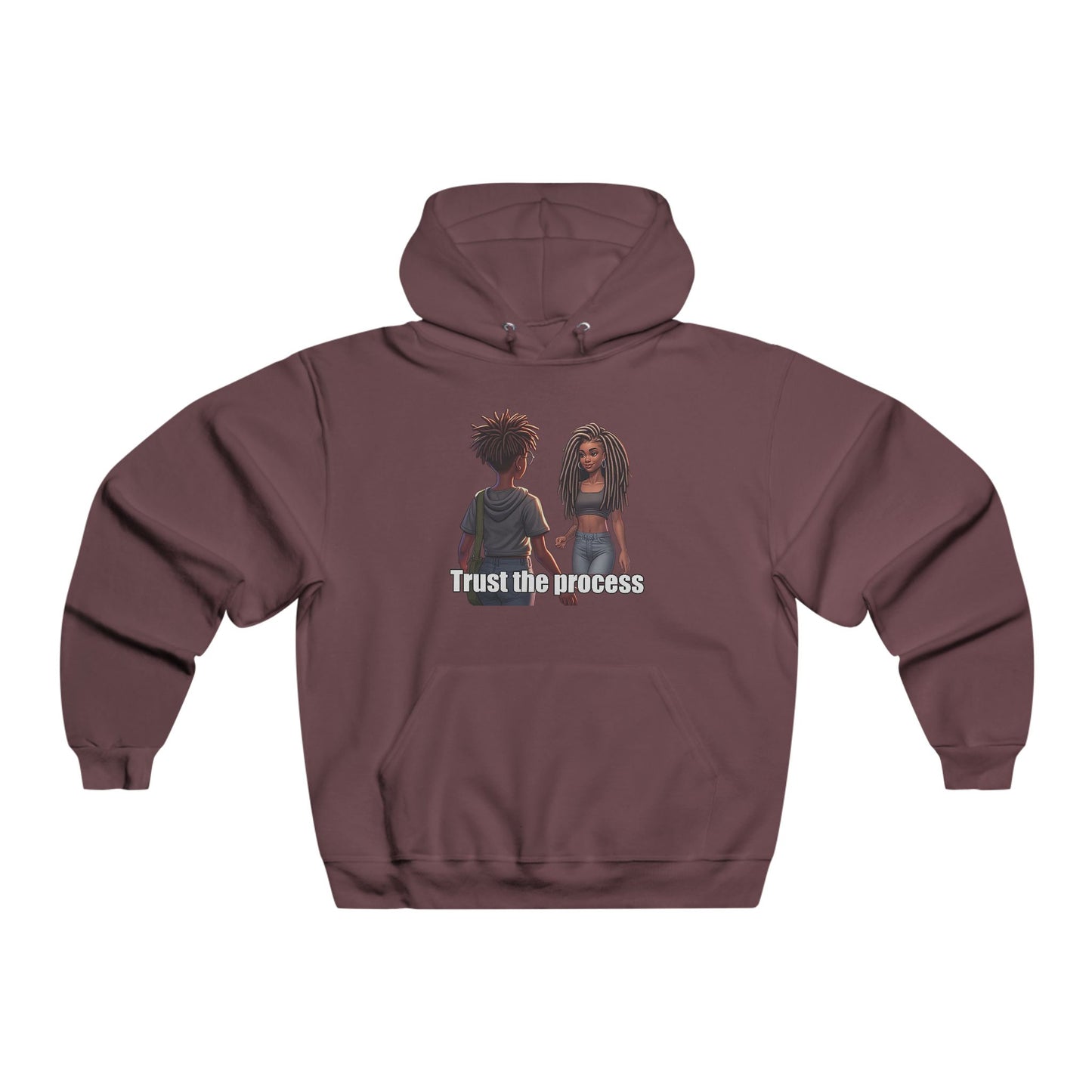 Trust the process NUBLEND® Hooded Sweatshirt
