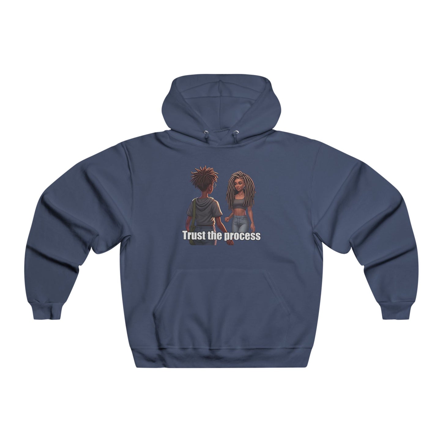 Trust the process NUBLEND® Hooded Sweatshirt