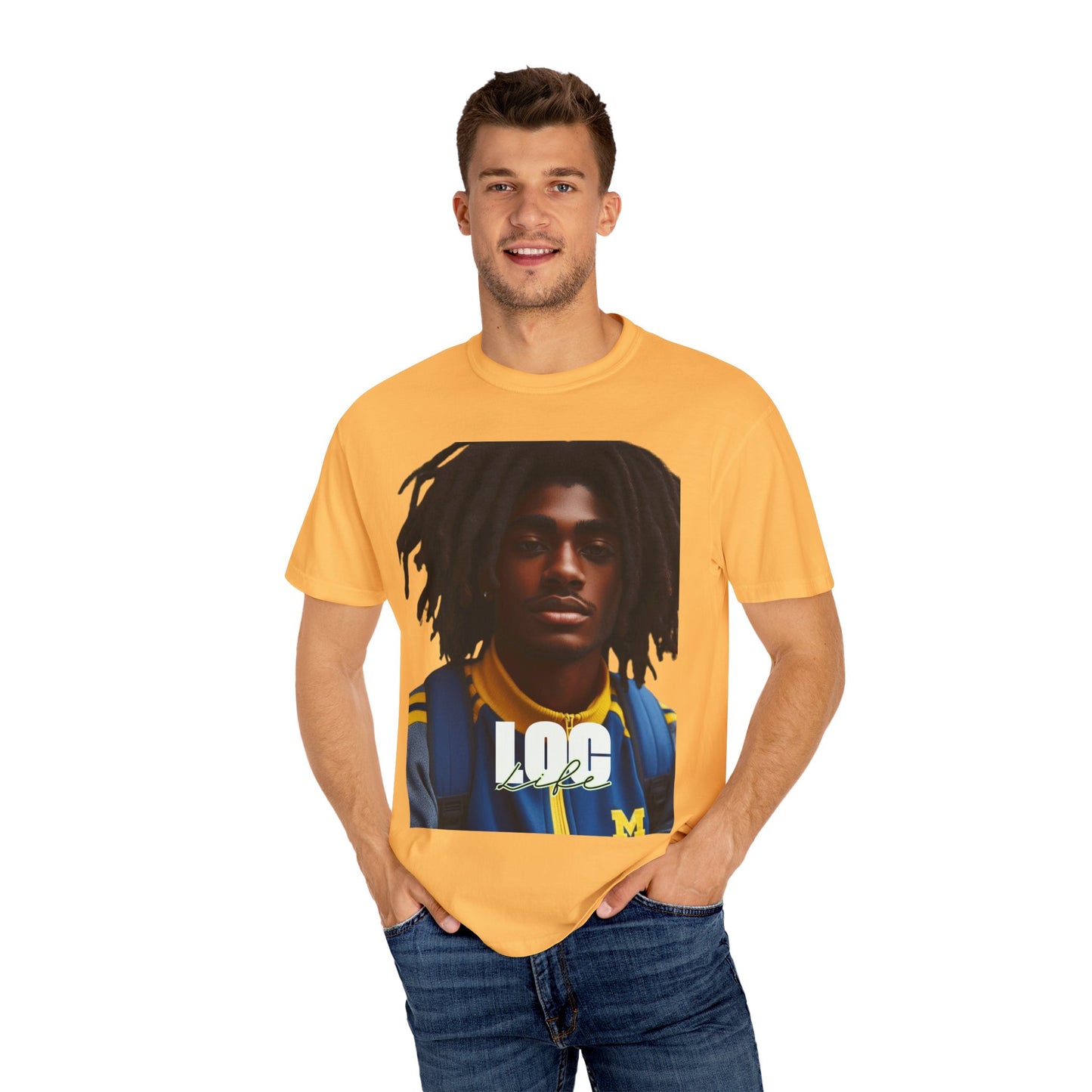 Loc Life Unisex Garment-Dyed T-shirt