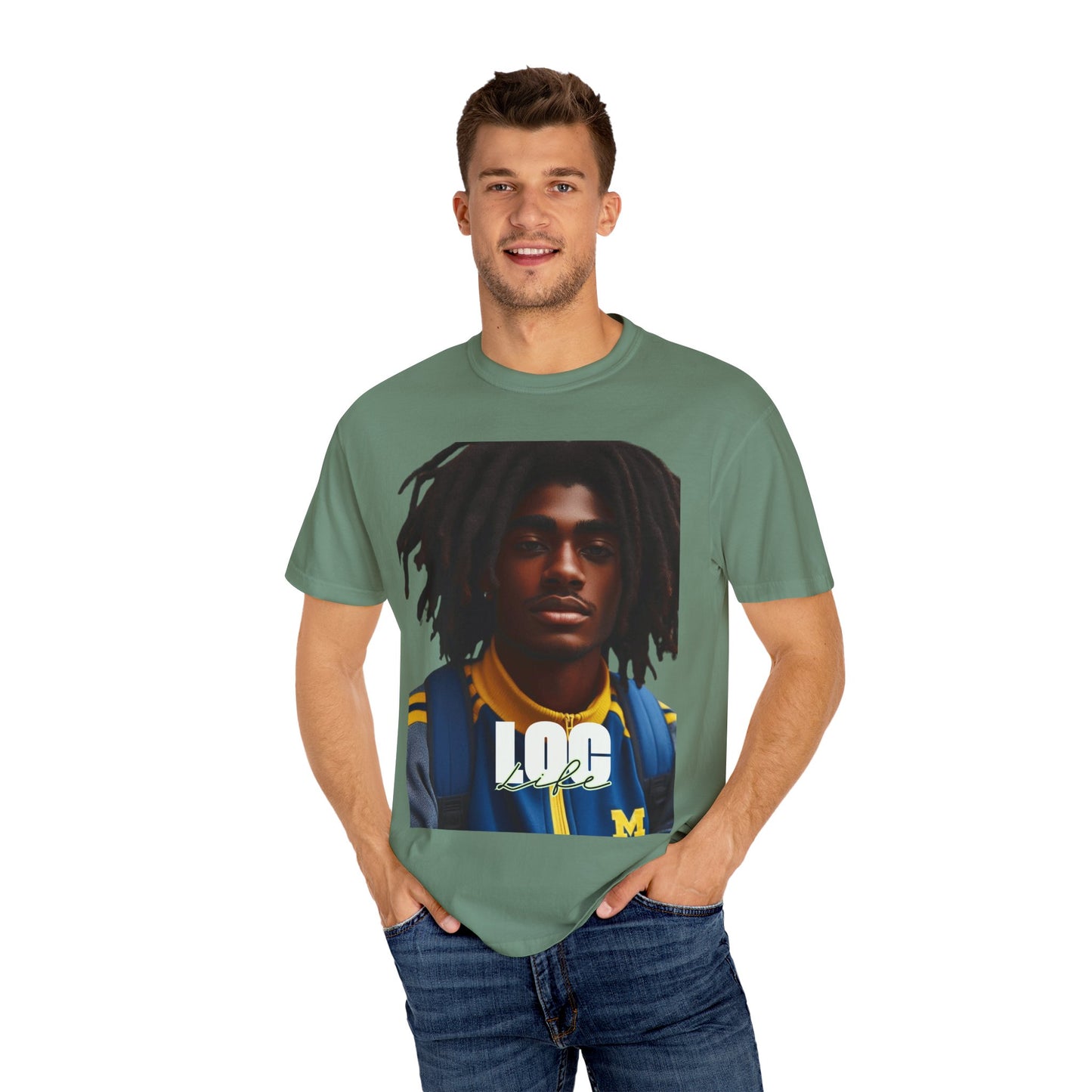 Loc Life Unisex Garment-Dyed T-shirt