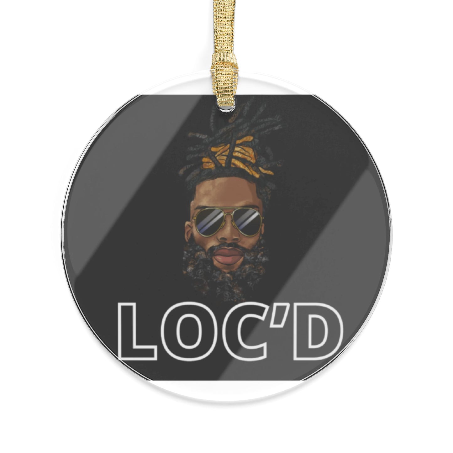 Loc’d Acrylic Ornaments