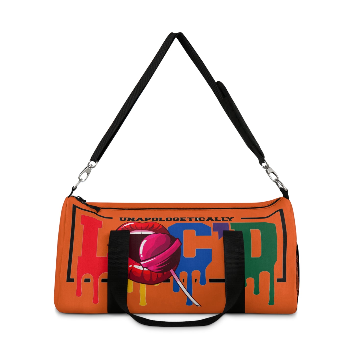 Loc'D Orange Duffel Bag