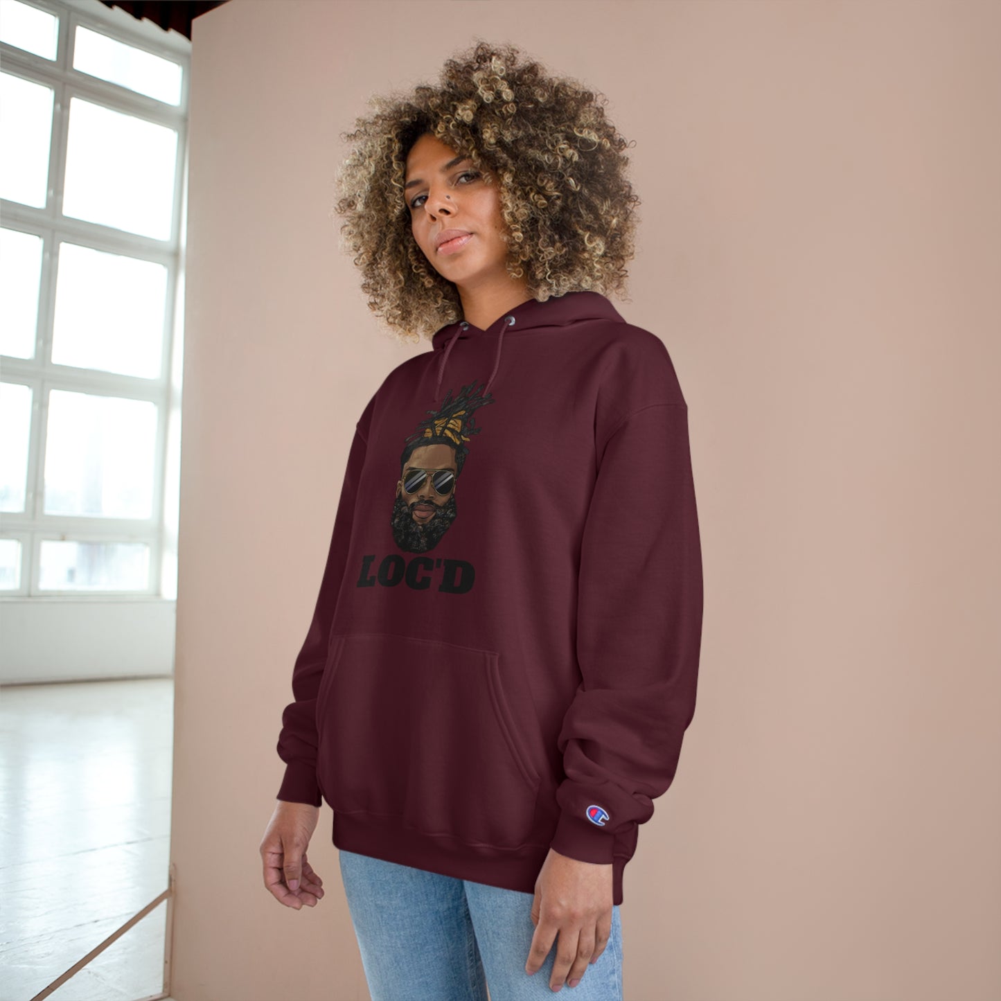 Loc’d Champion Hoodie Sweatshirt