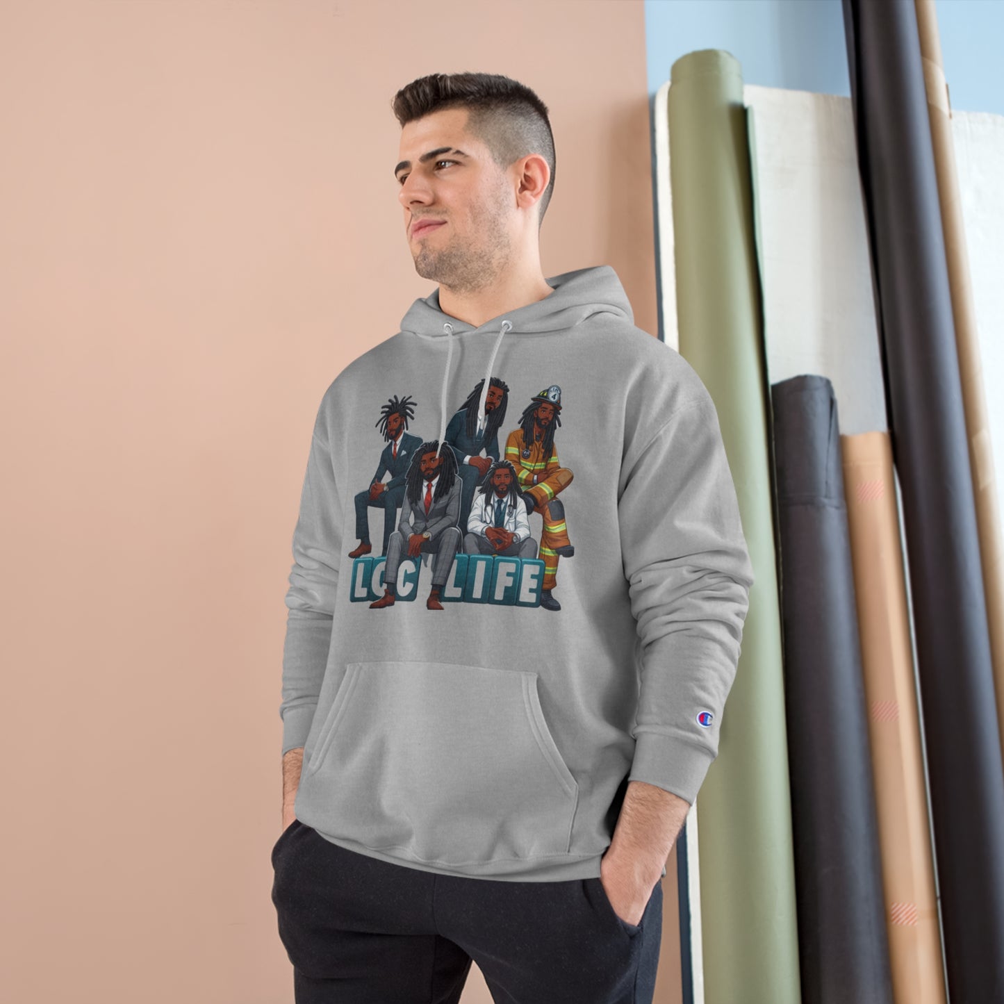 Loc Life ™ Champion Hoodie Sweatshirt