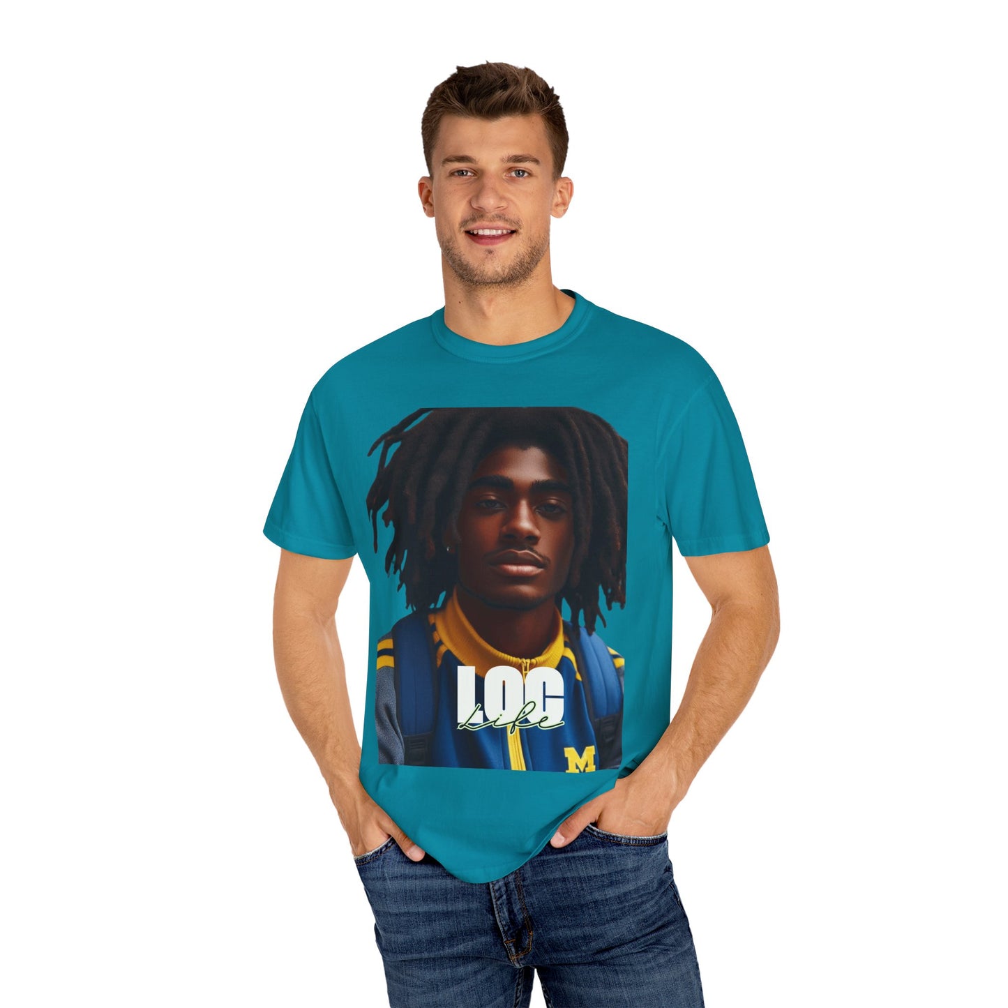 Loc Life Unisex Garment-Dyed T-shirt