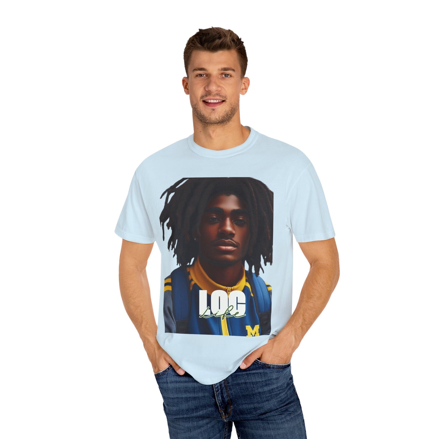 Loc Life Unisex Garment-Dyed T-shirt