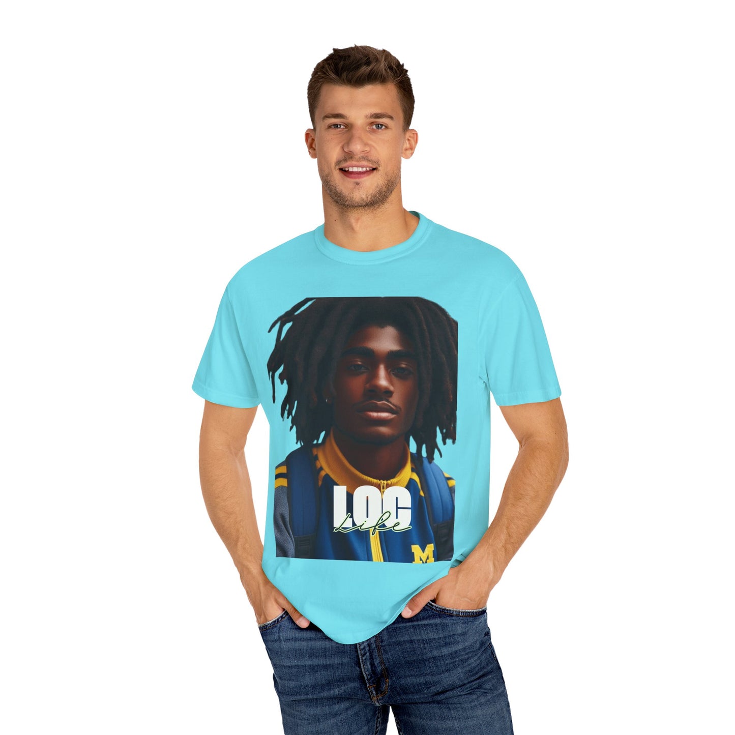 Loc Life Unisex Garment-Dyed T-shirt