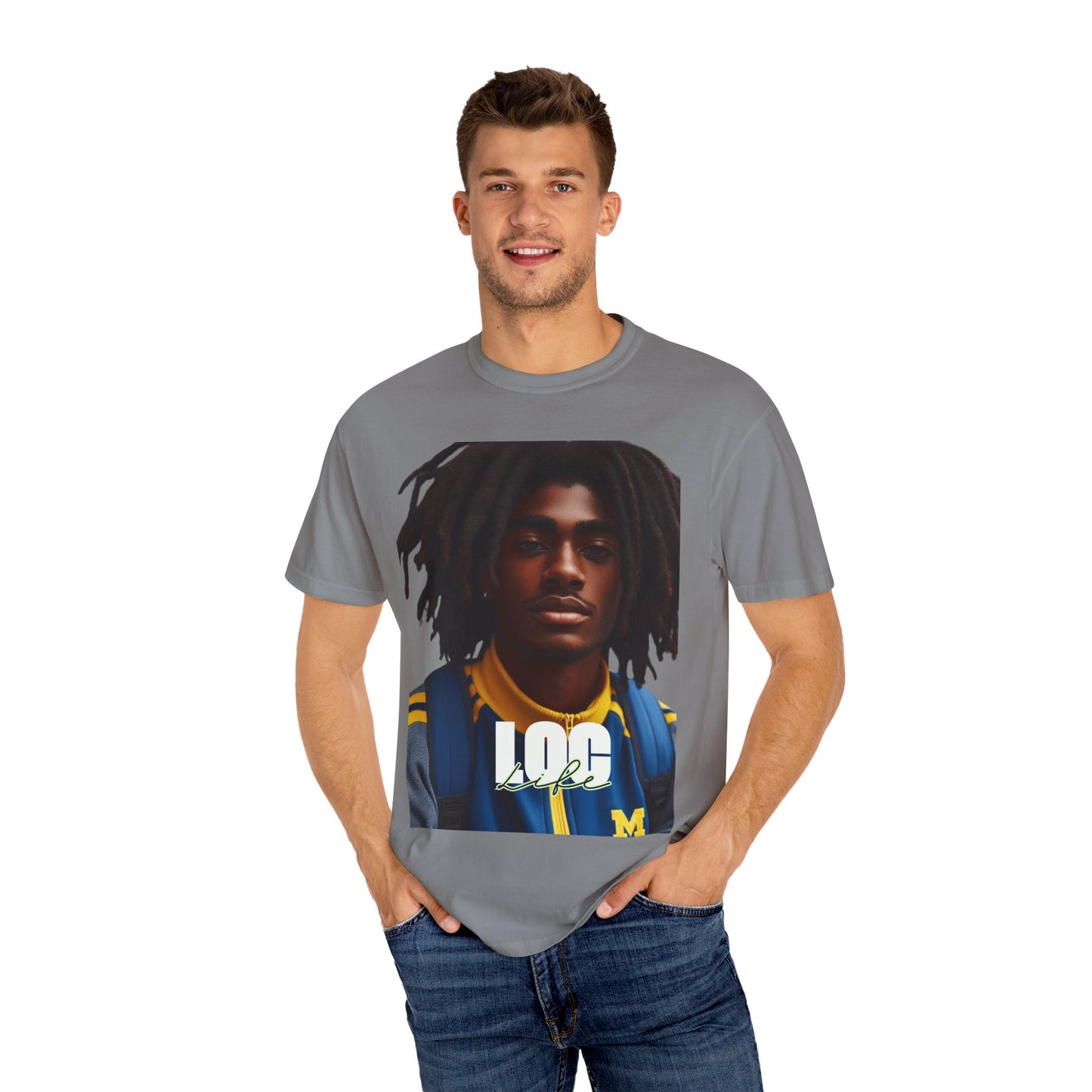 Loc Life Unisex Garment-Dyed T-shirt