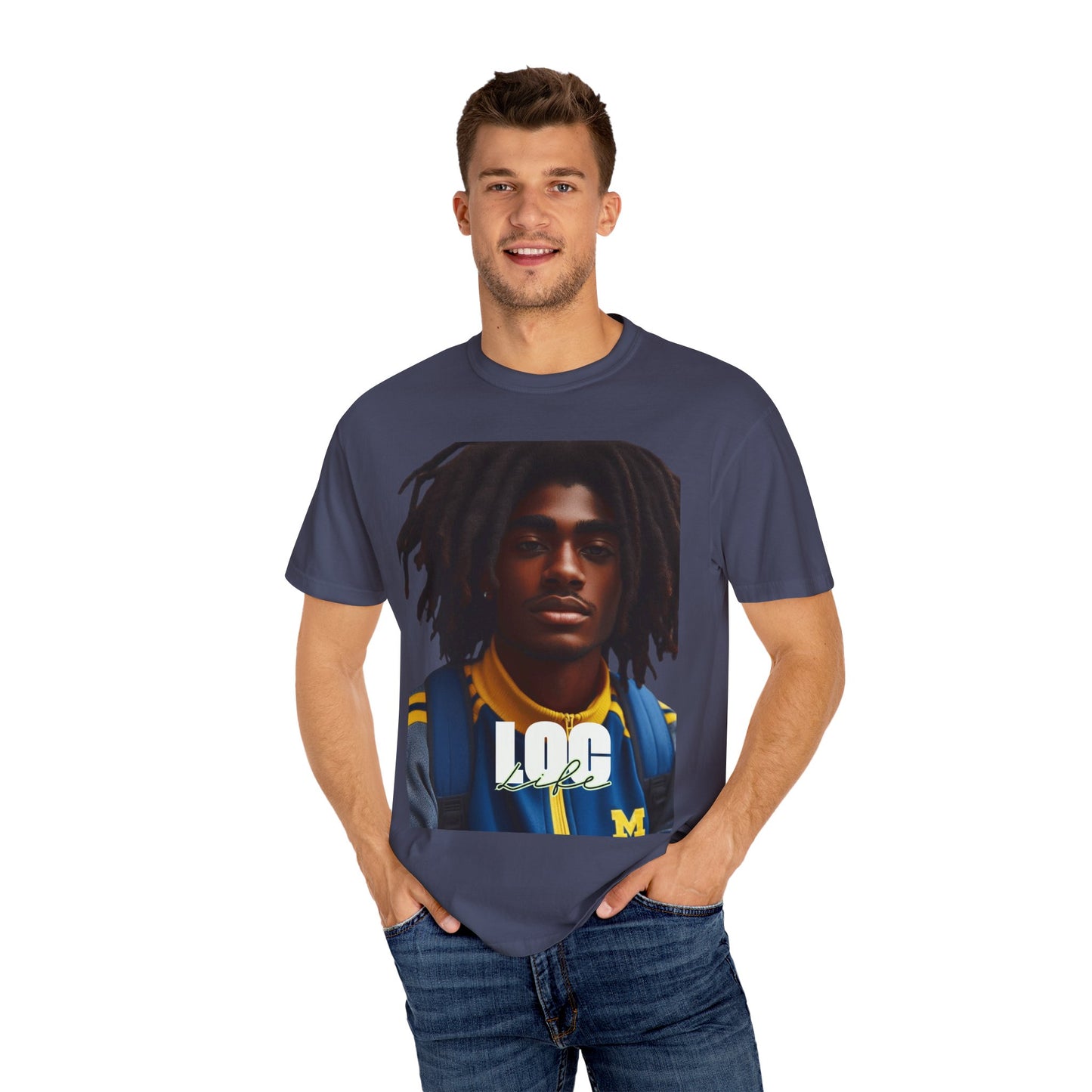 Loc Life Unisex Garment-Dyed T-shirt