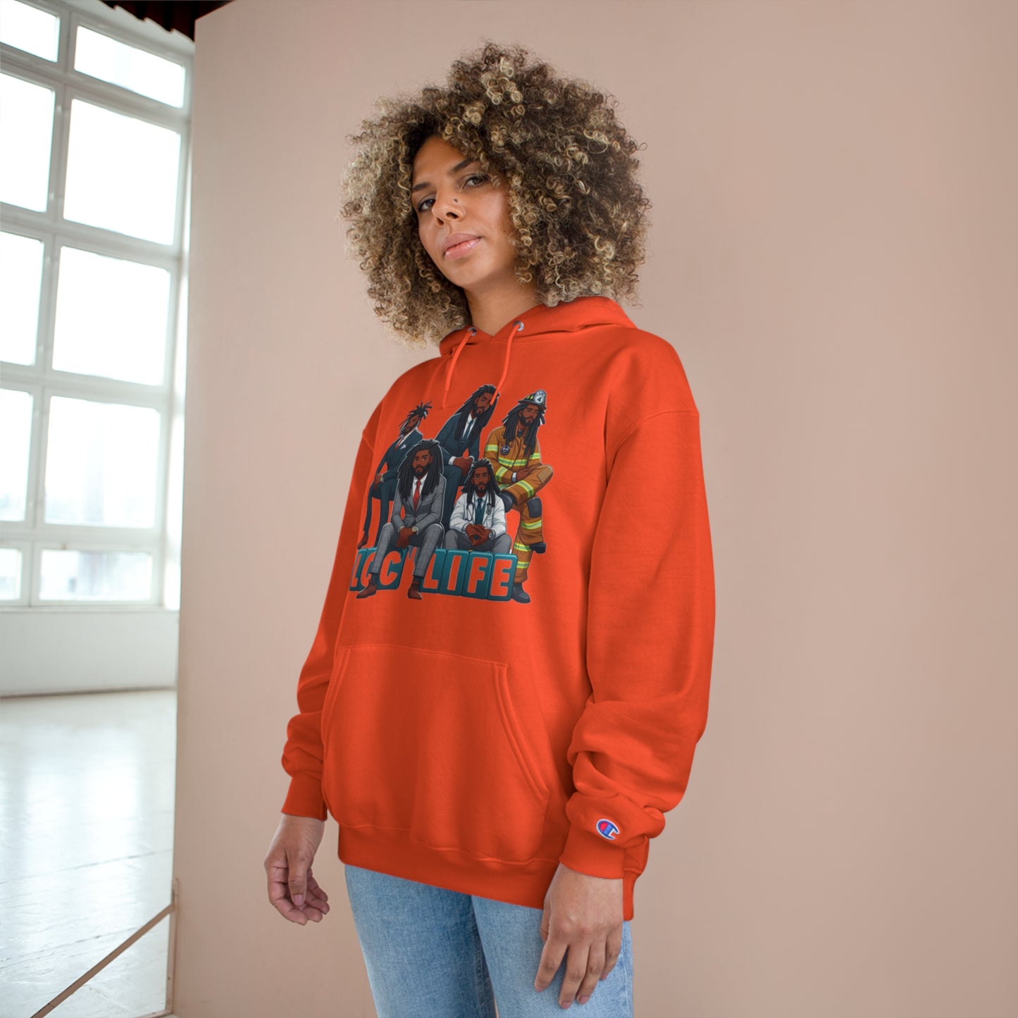 Loc Life ™ Champion Hoodie Sweatshirt