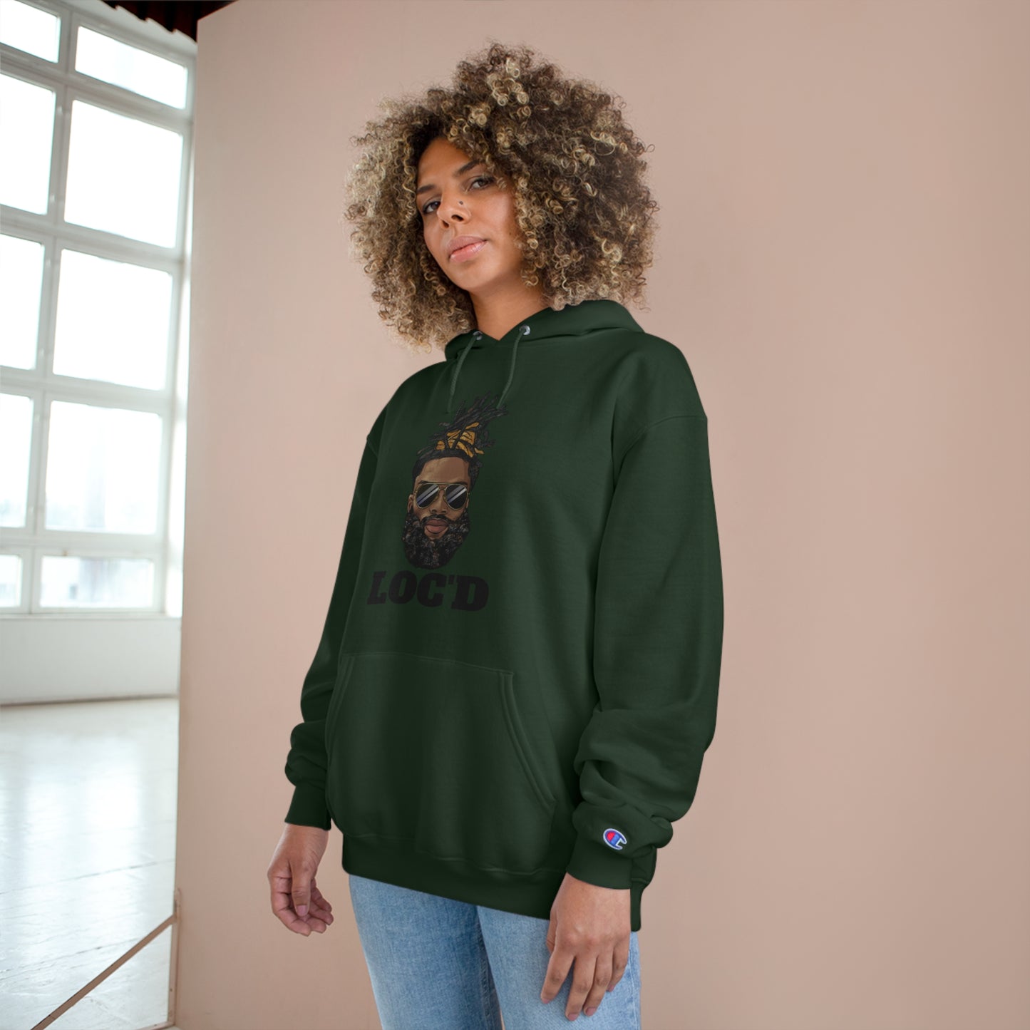 Loc’d Champion Hoodie Sweatshirt