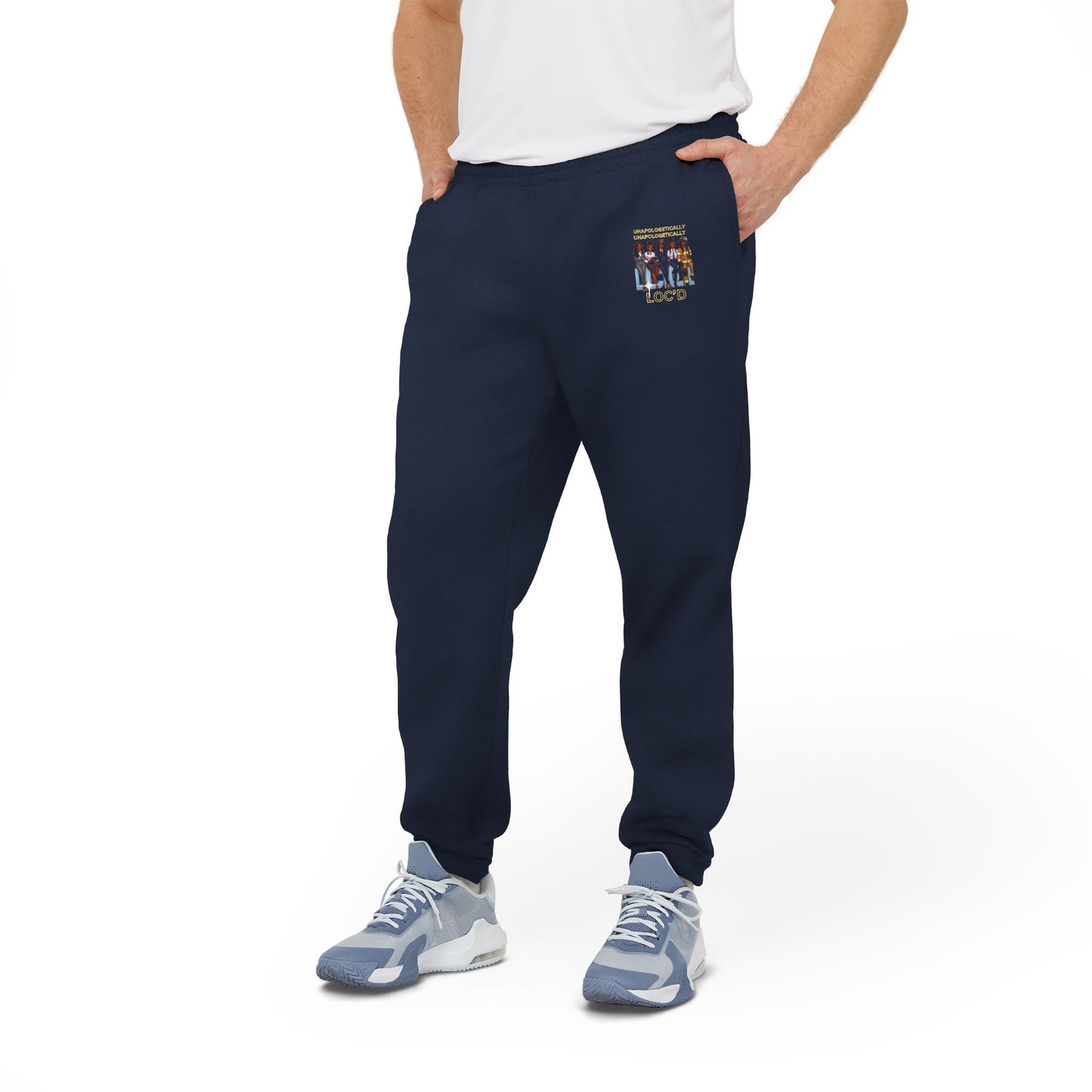 Loc'd Unapologetically adidas Unisex Fleece Joggers