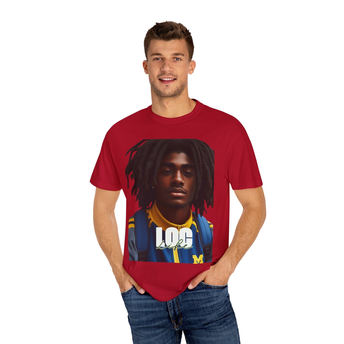 Loc Life Unisex Garment-Dyed T-shirt