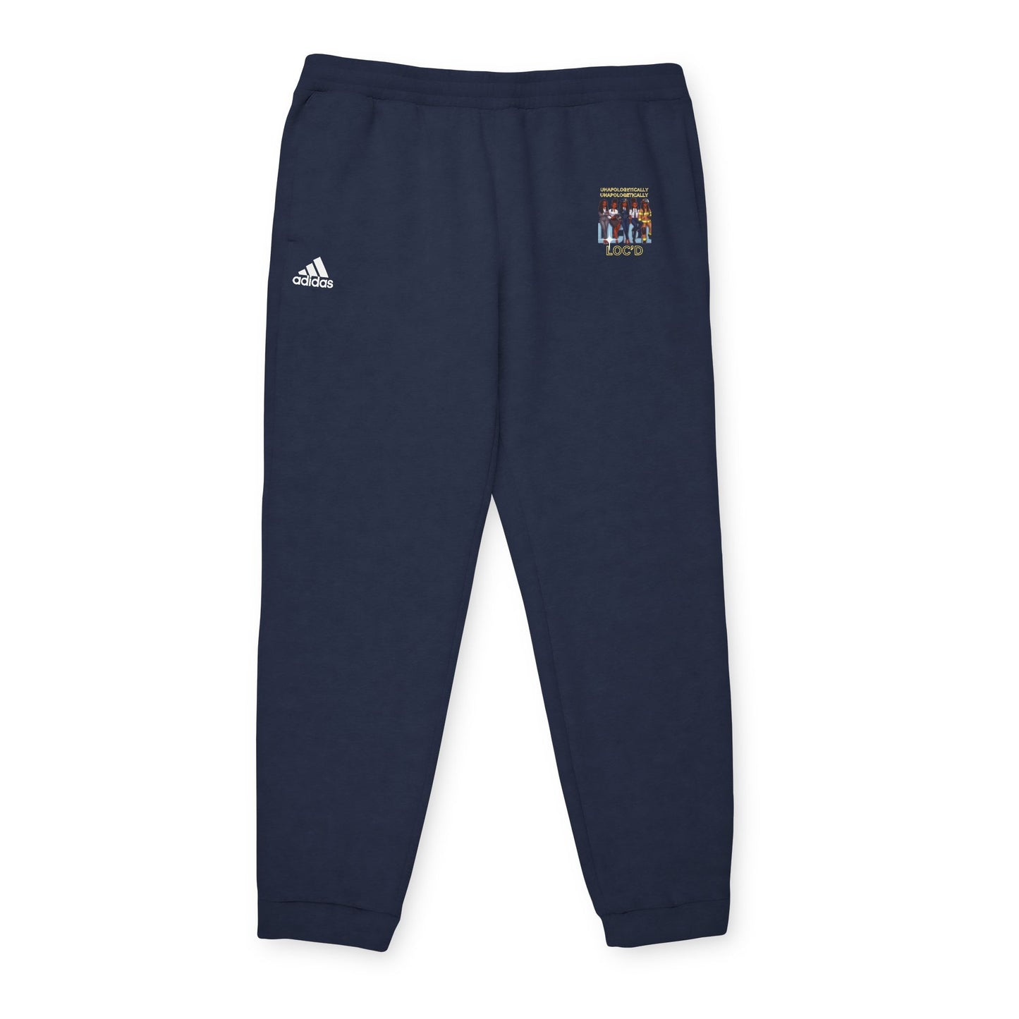 Loc'd Unapologetically adidas Unisex Fleece Joggers