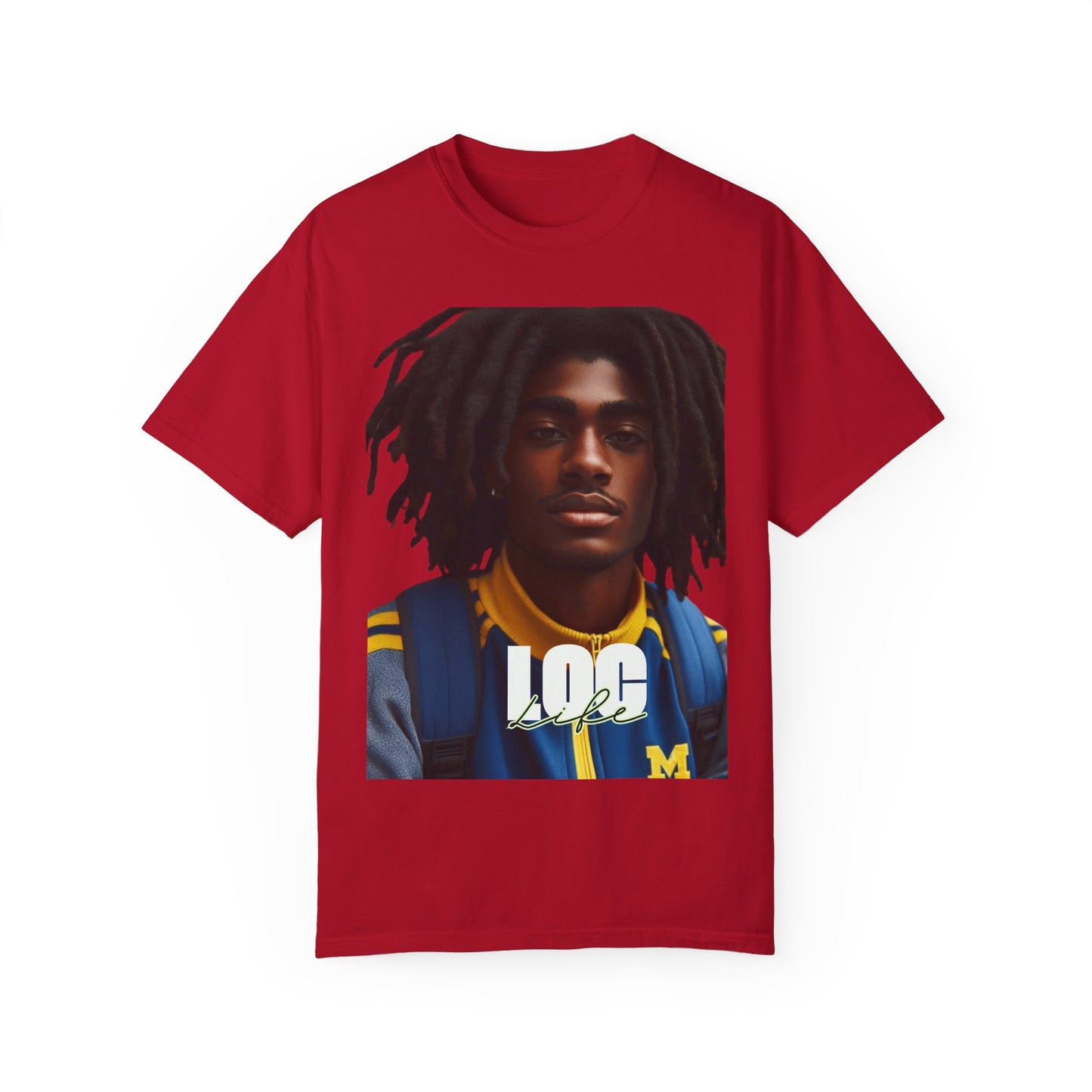 Loc Life Unisex Garment-Dyed T-shirt