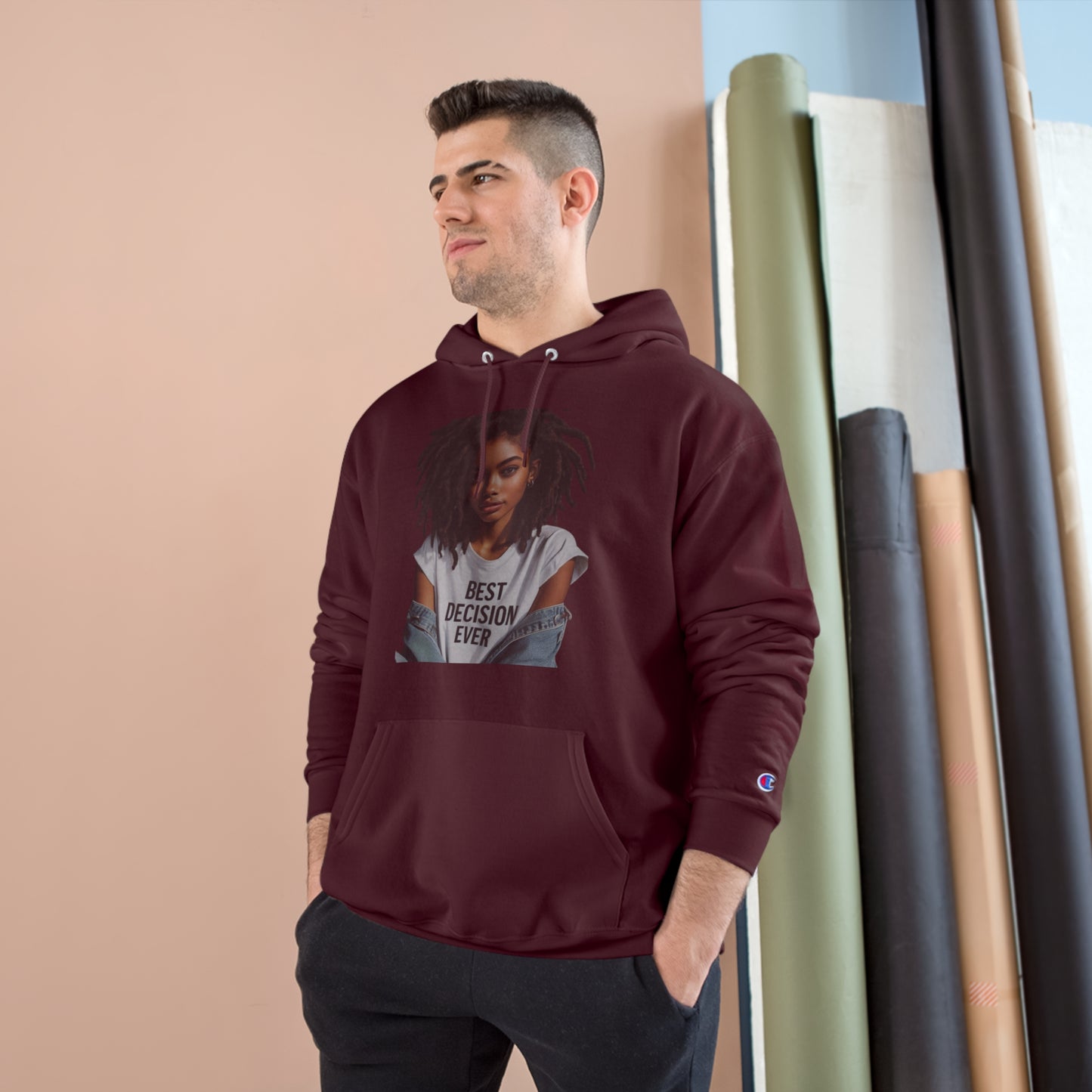 Loc'd BDE Champion Hoodie