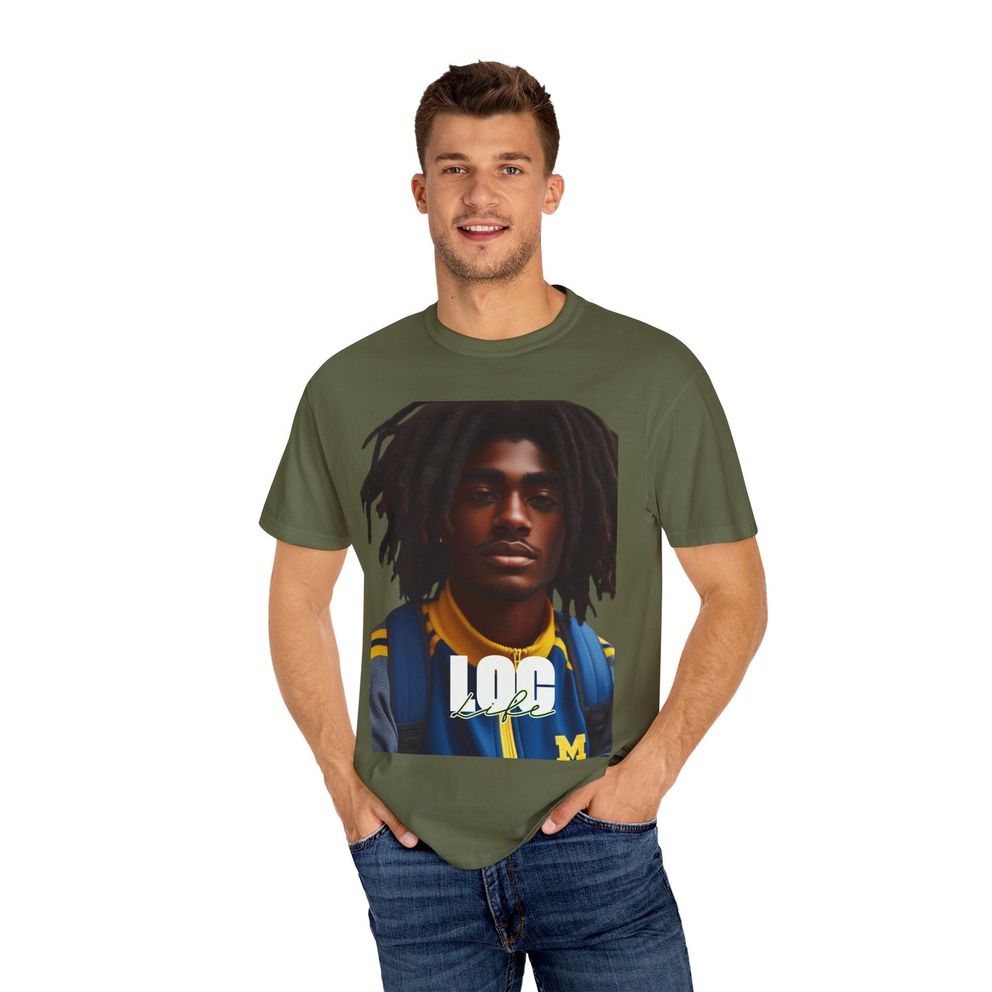Loc Life Unisex Garment-Dyed T-shirt