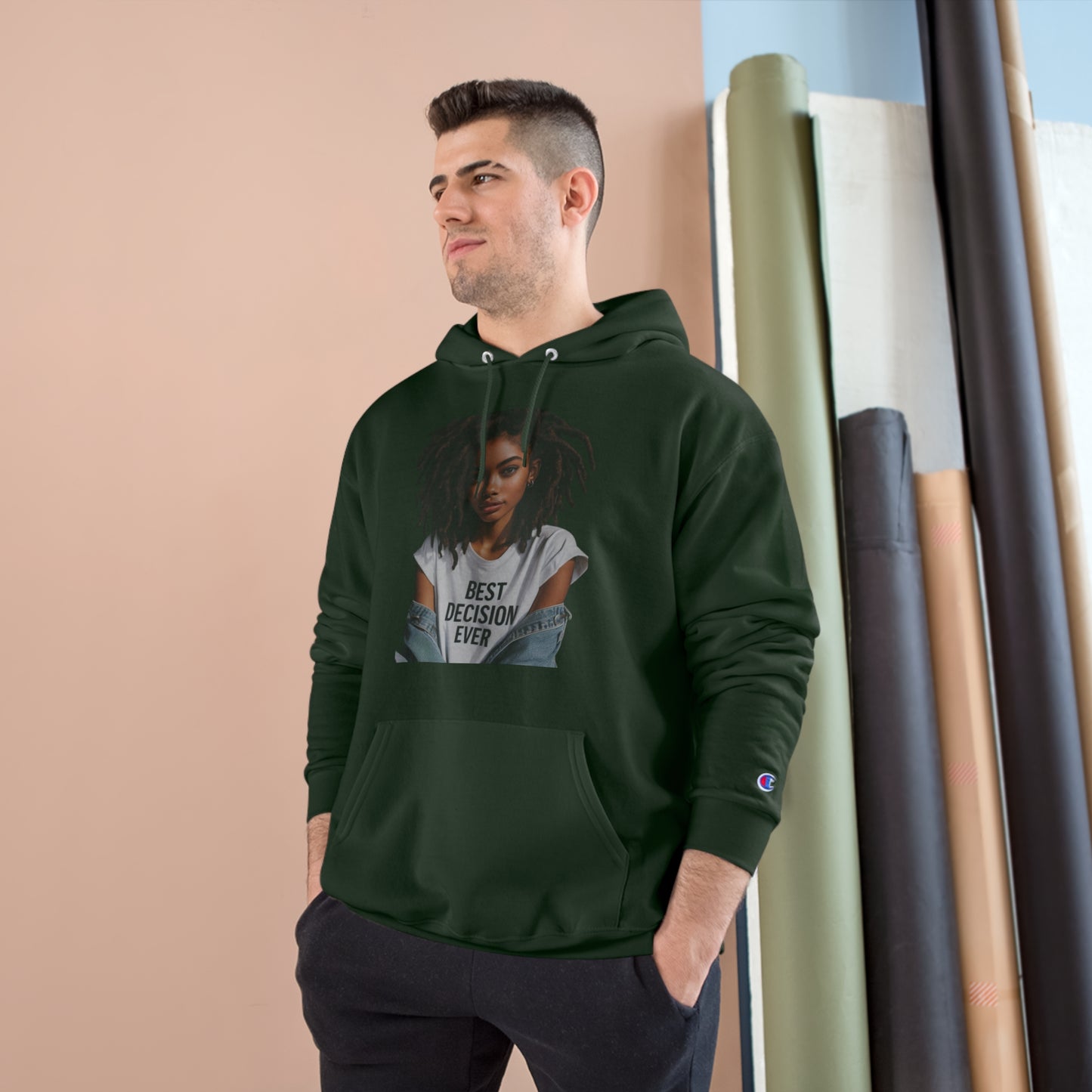 Loc'd BDE Champion Hoodie