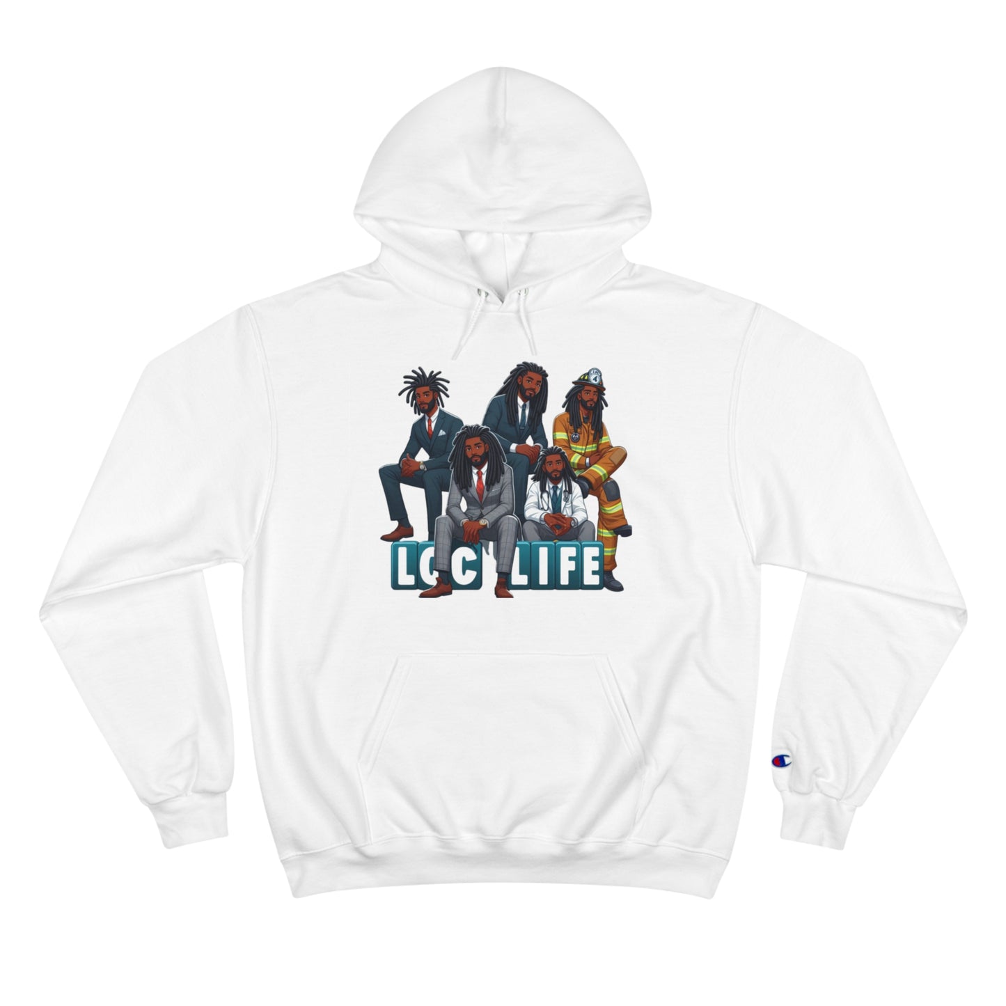Loc Life ™ Champion Hoodie Sweatshirt