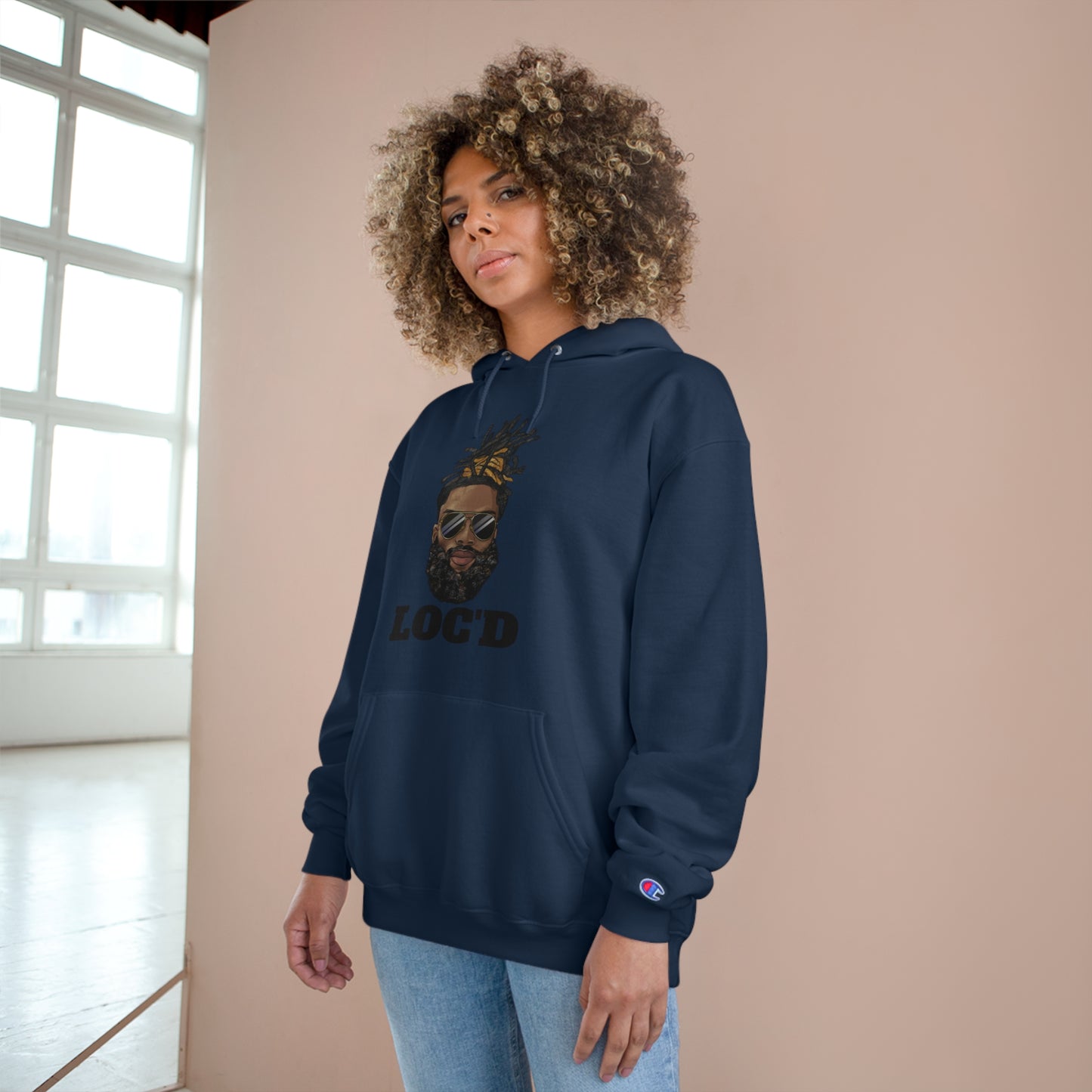 Loc’d Champion Hoodie Sweatshirt