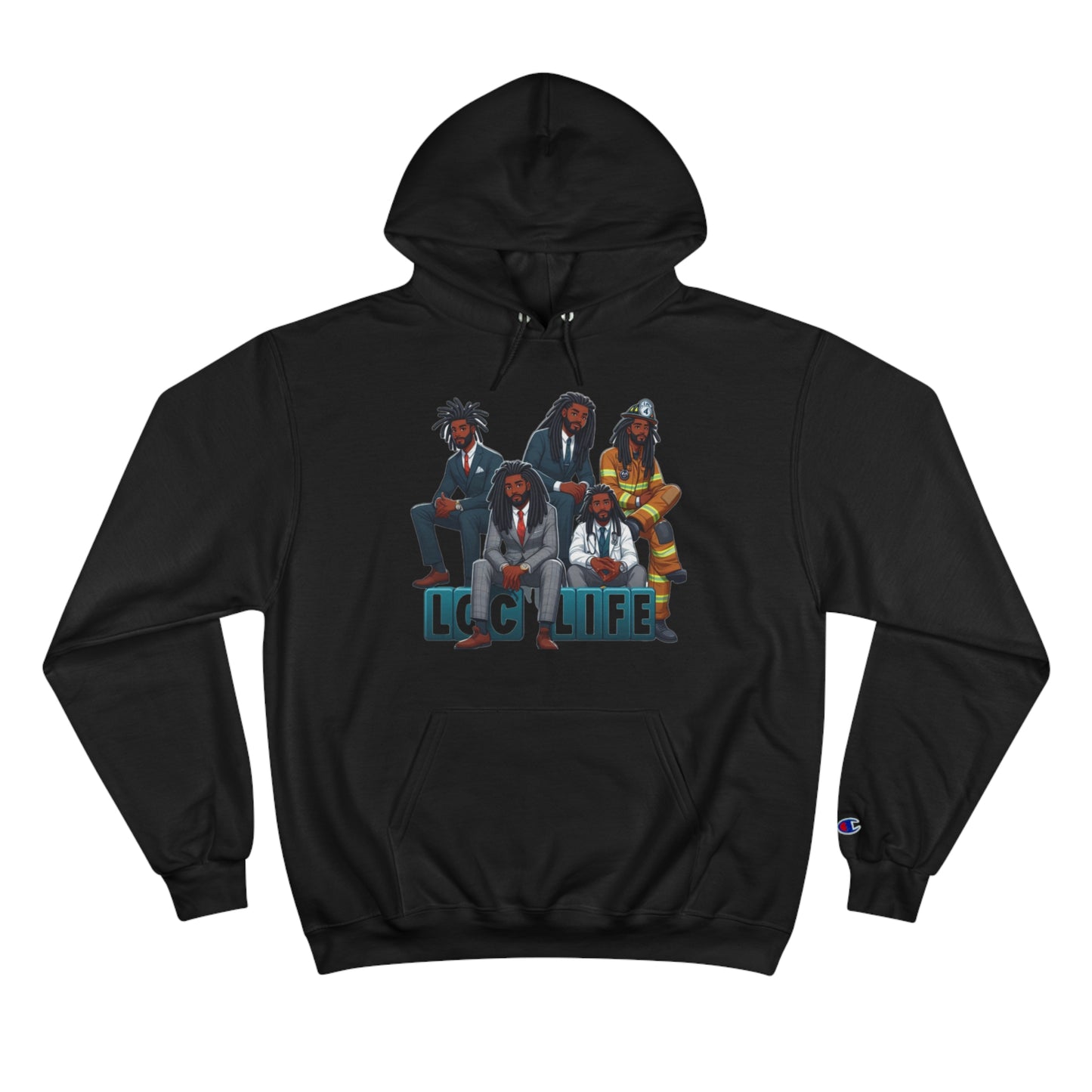 Loc Life ™ Champion Hoodie Sweatshirt