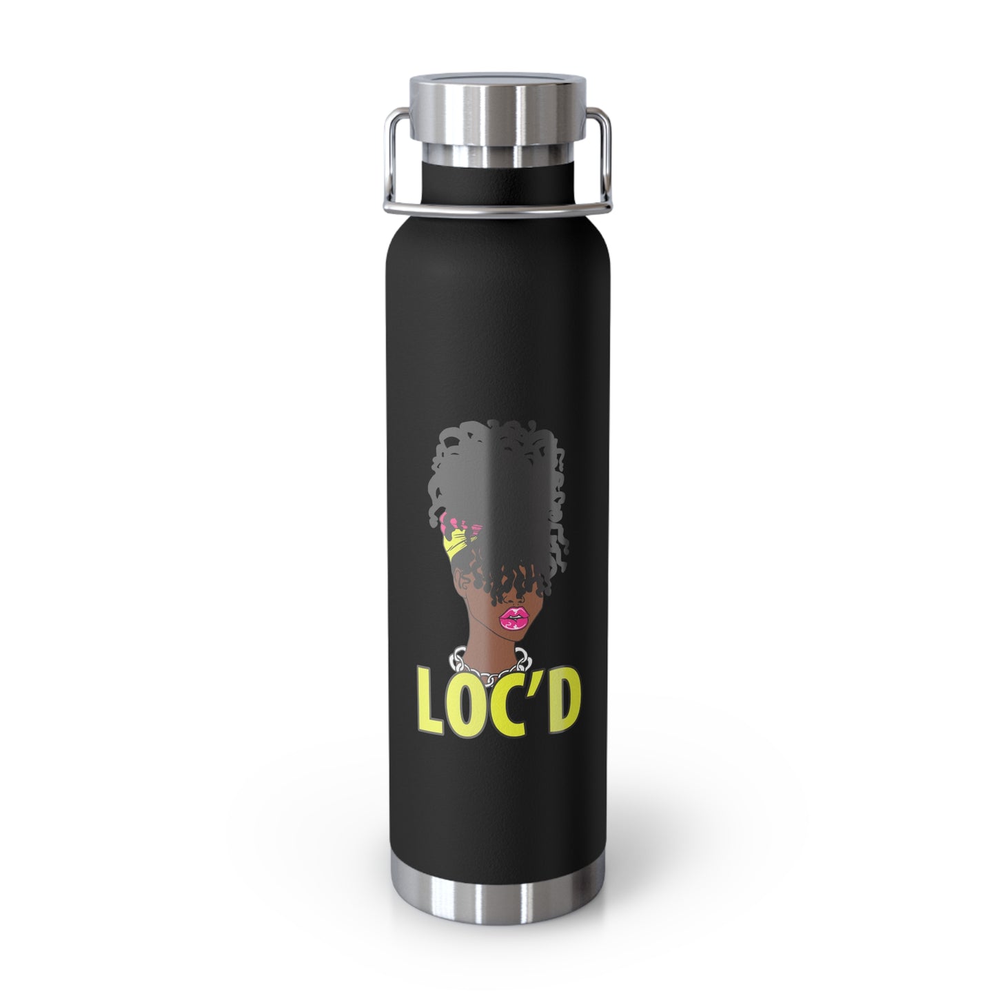 Loc’d/ Copper Vacuum Insulated Bottle, 22oz