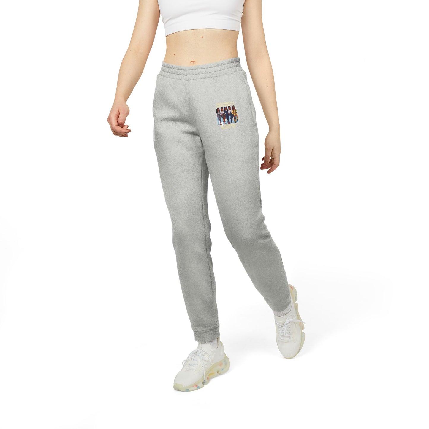Loc'd Unapologetically adidas Unisex Fleece Joggers
