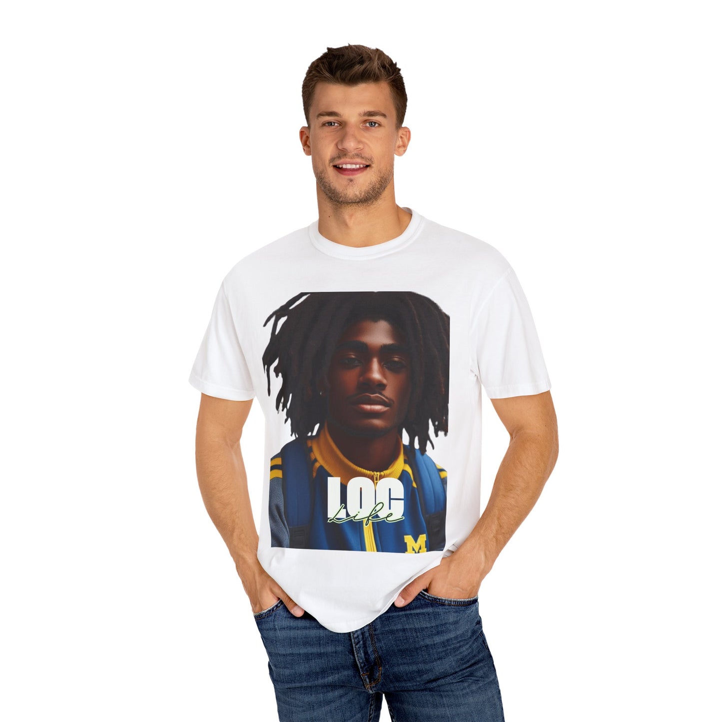 Loc Life Unisex Garment-Dyed T-shirt