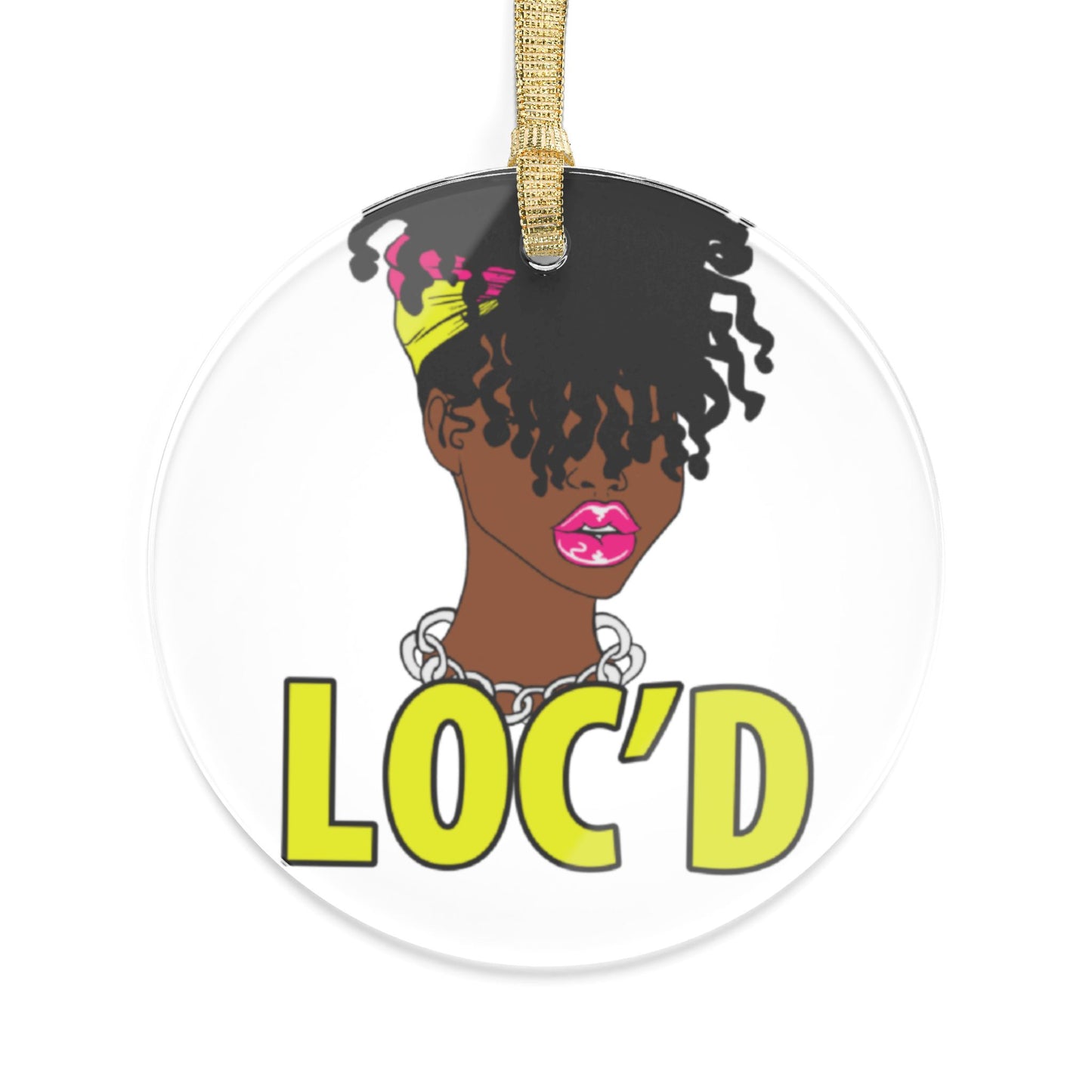 Loc’d Acrylic Ornaments