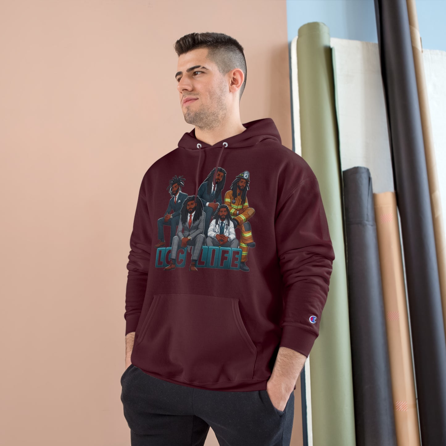 Loc Life ™ Champion Hoodie Sweatshirt