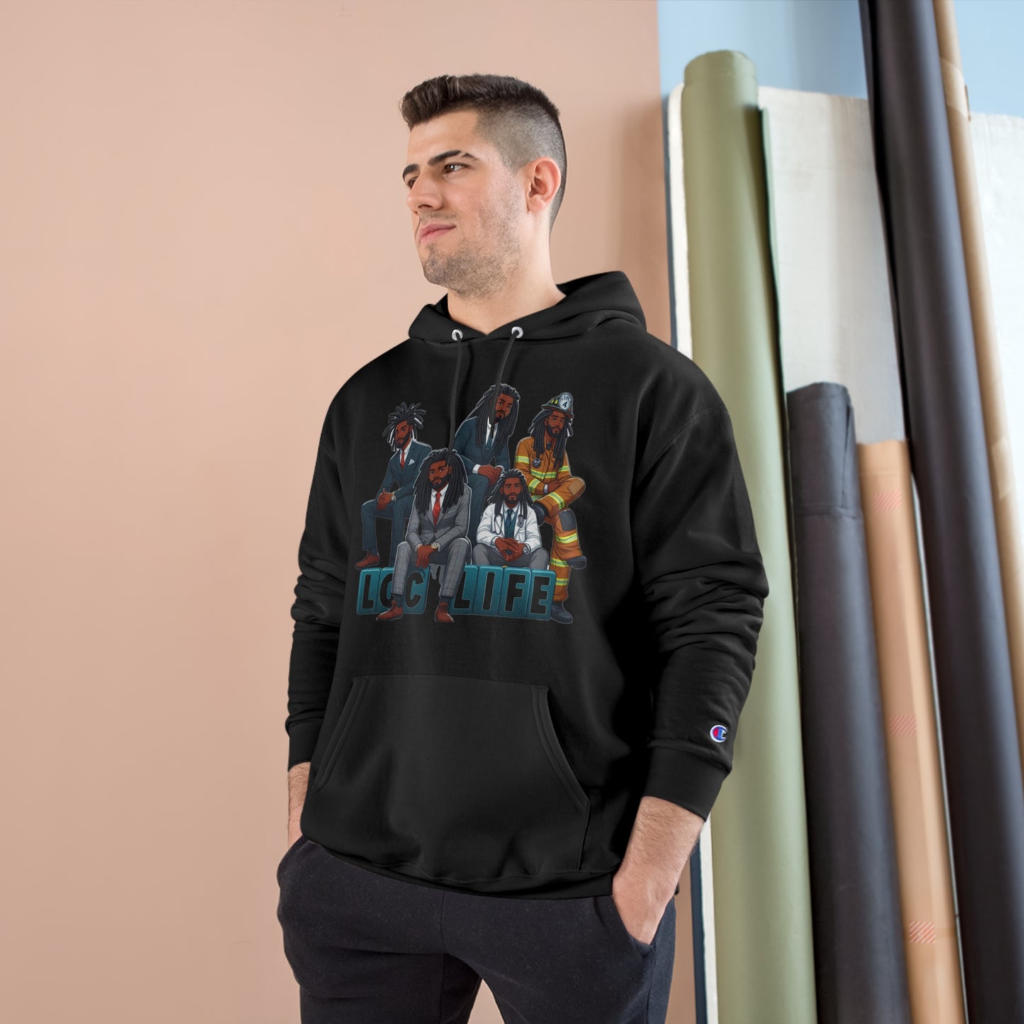 Loc Life ™ Champion Hoodie Sweatshirt