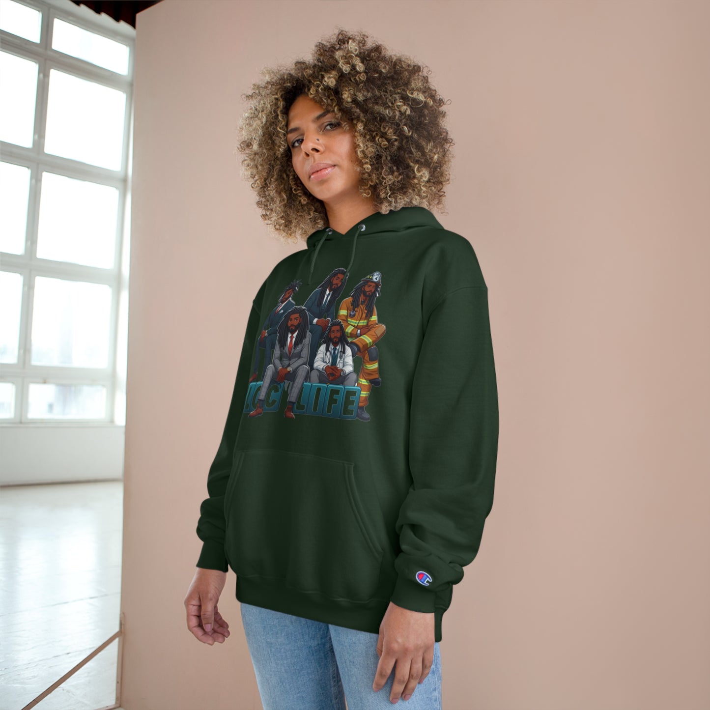 Loc Life ™ Champion Hoodie Sweatshirt