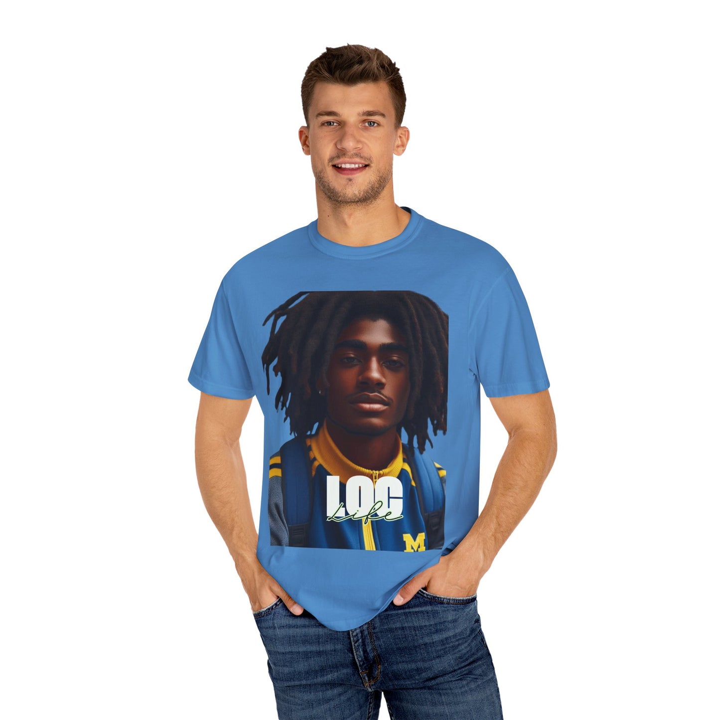 Loc Life Unisex Garment-Dyed T-shirt