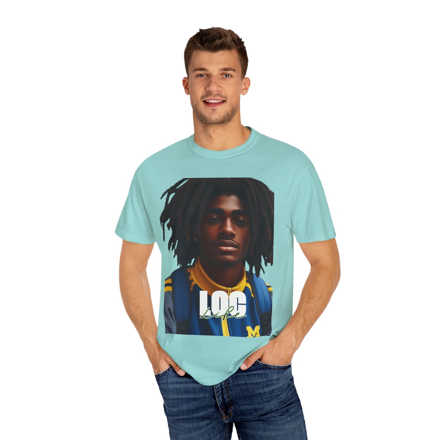 Loc Life Unisex Garment-Dyed T-shirt