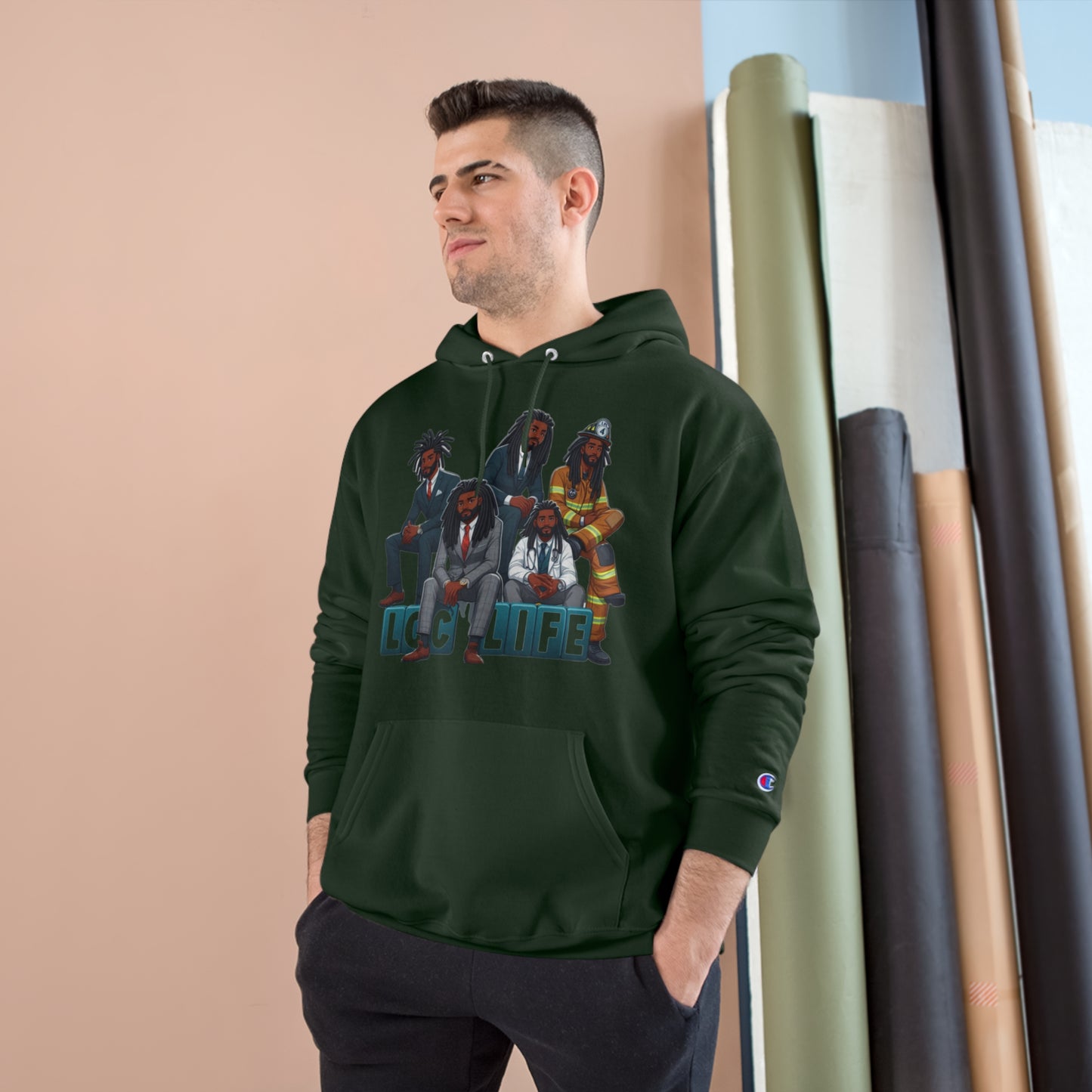 Loc Life ™ Champion Hoodie Sweatshirt