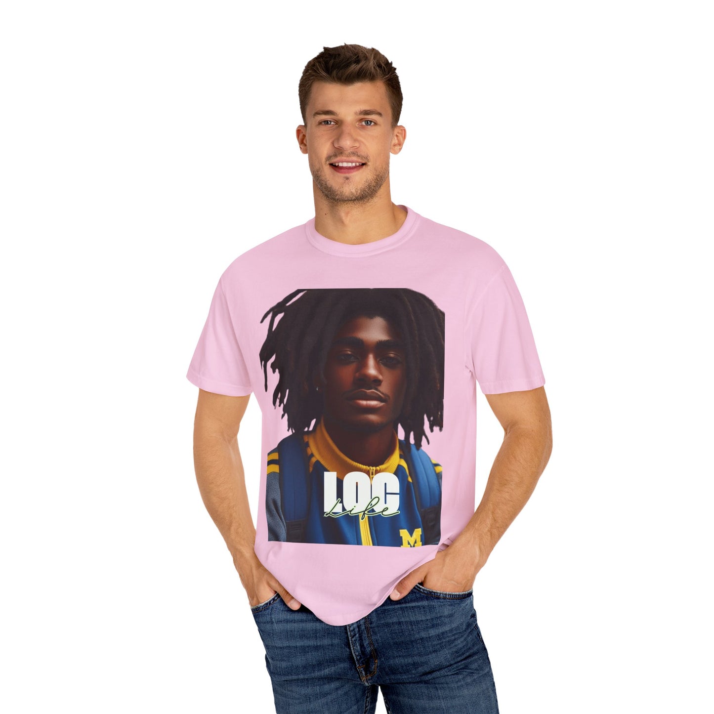 Loc Life Unisex Garment-Dyed T-shirt