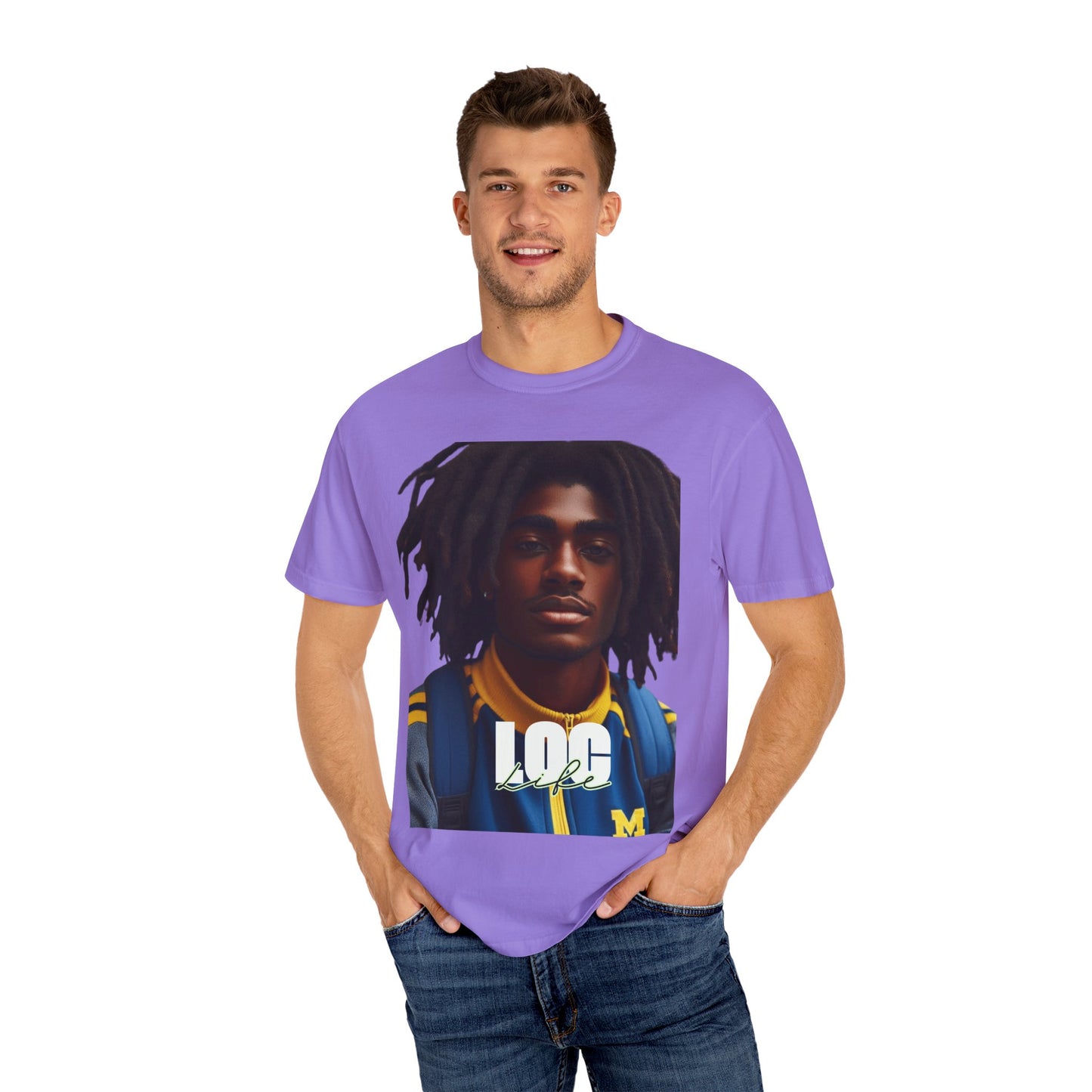 Loc Life Unisex Garment-Dyed T-shirt
