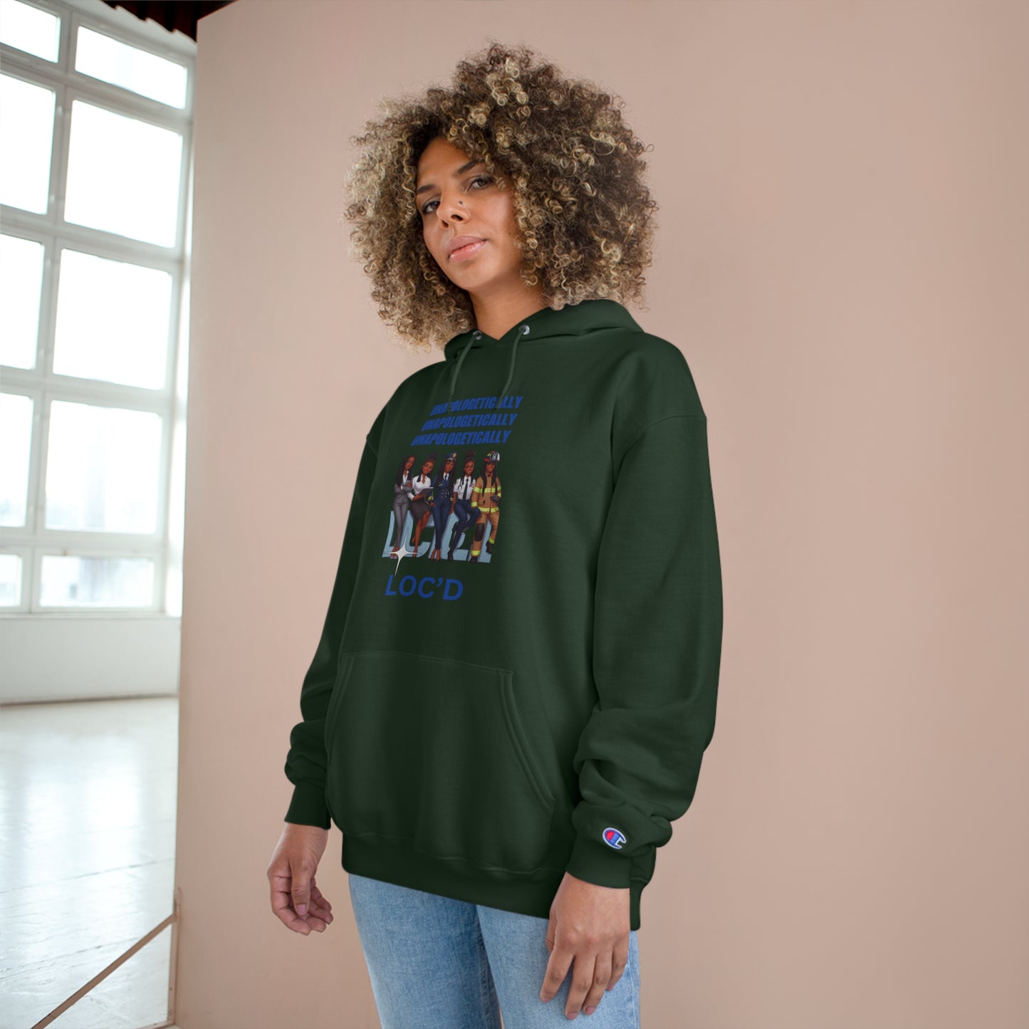 Loc'd Unapologetically Champion Hoodie