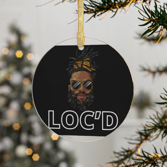 Loc’d Acrylic Ornaments