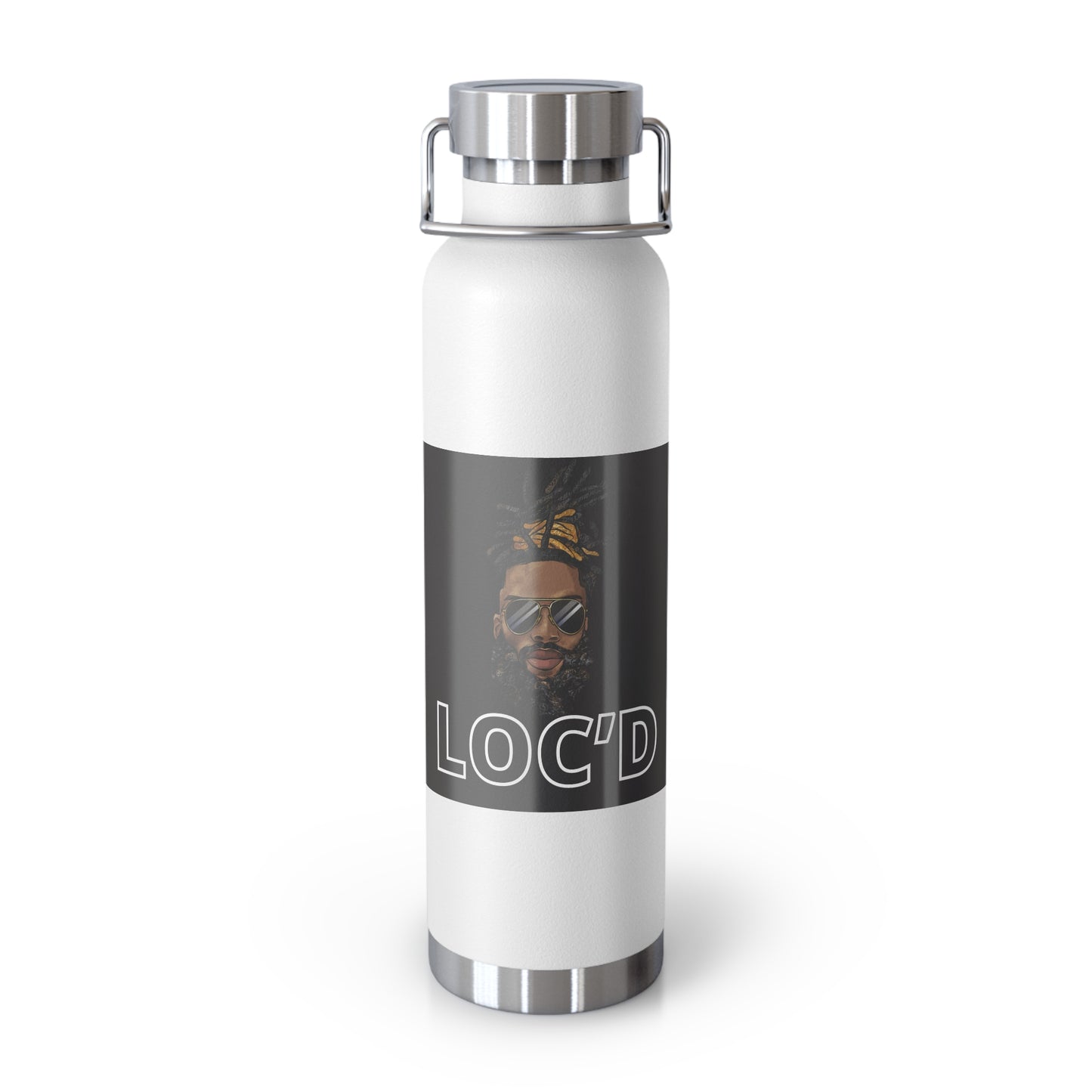 Loc’d/ Copper Vacuum Insulated Bottle, 22oz