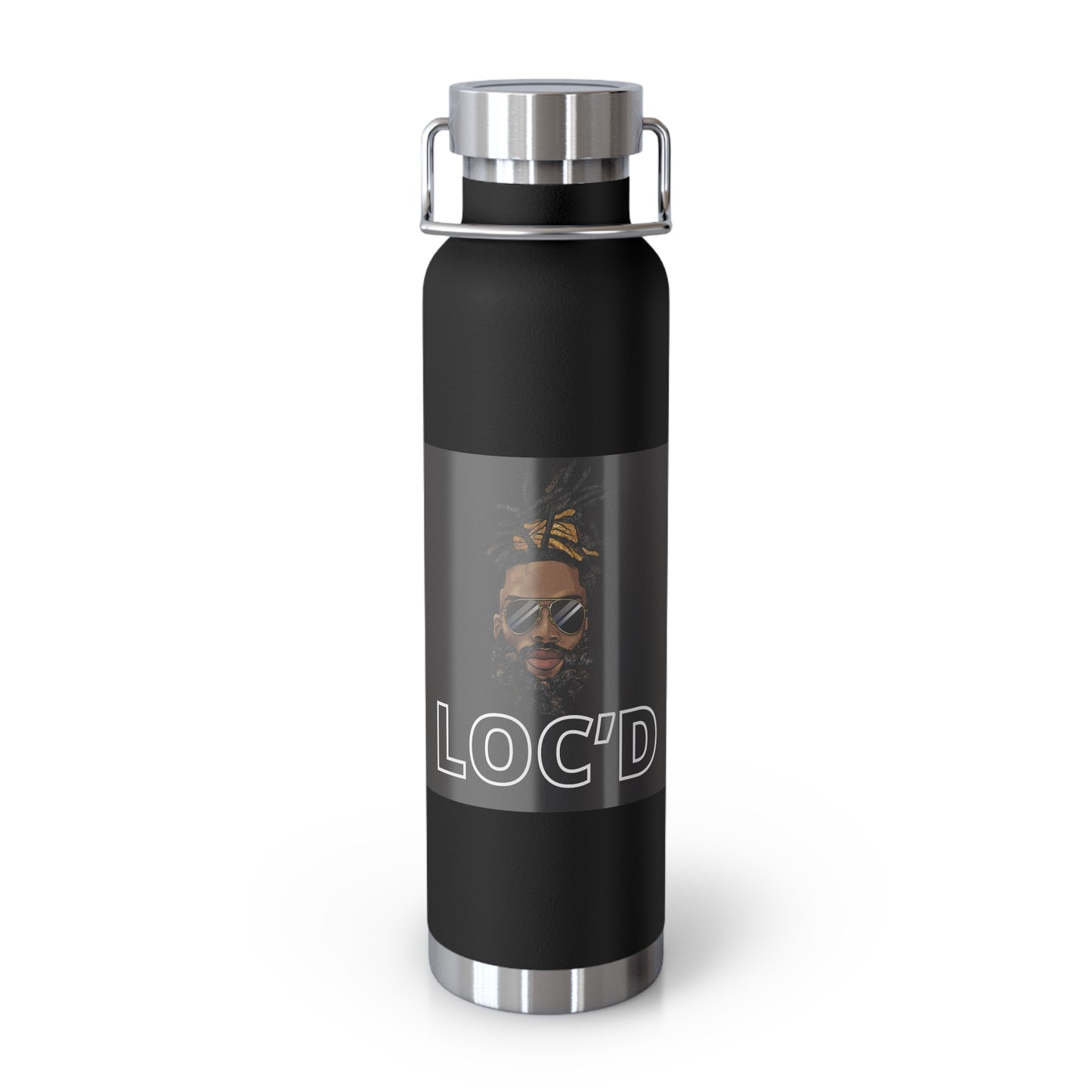 Loc’d/ Copper Vacuum Insulated Bottle, 22oz