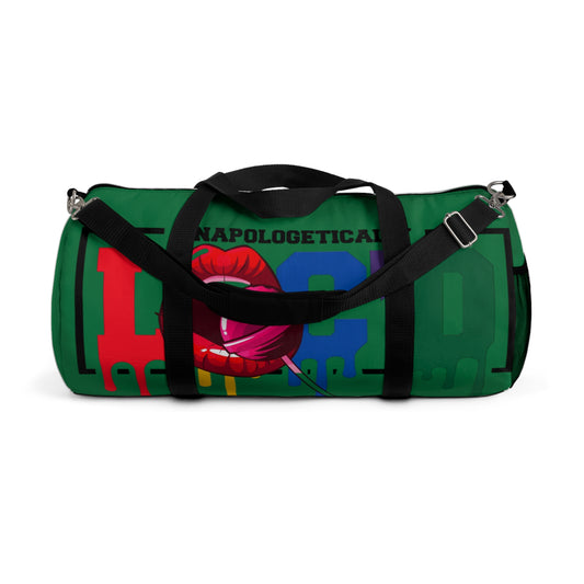 Loc'd Green Duffel Bag