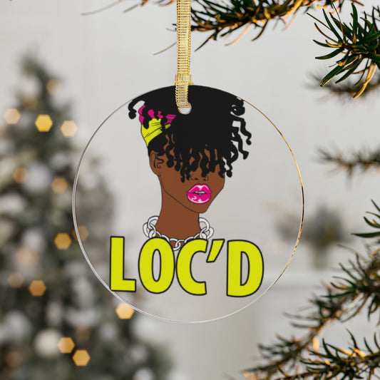 Loc’d Acrylic Ornaments