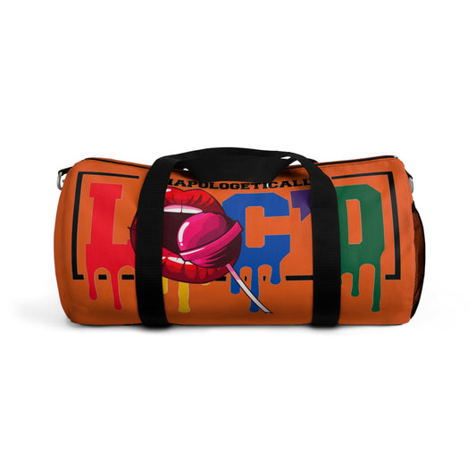 Loc'D Orange Duffel Bag